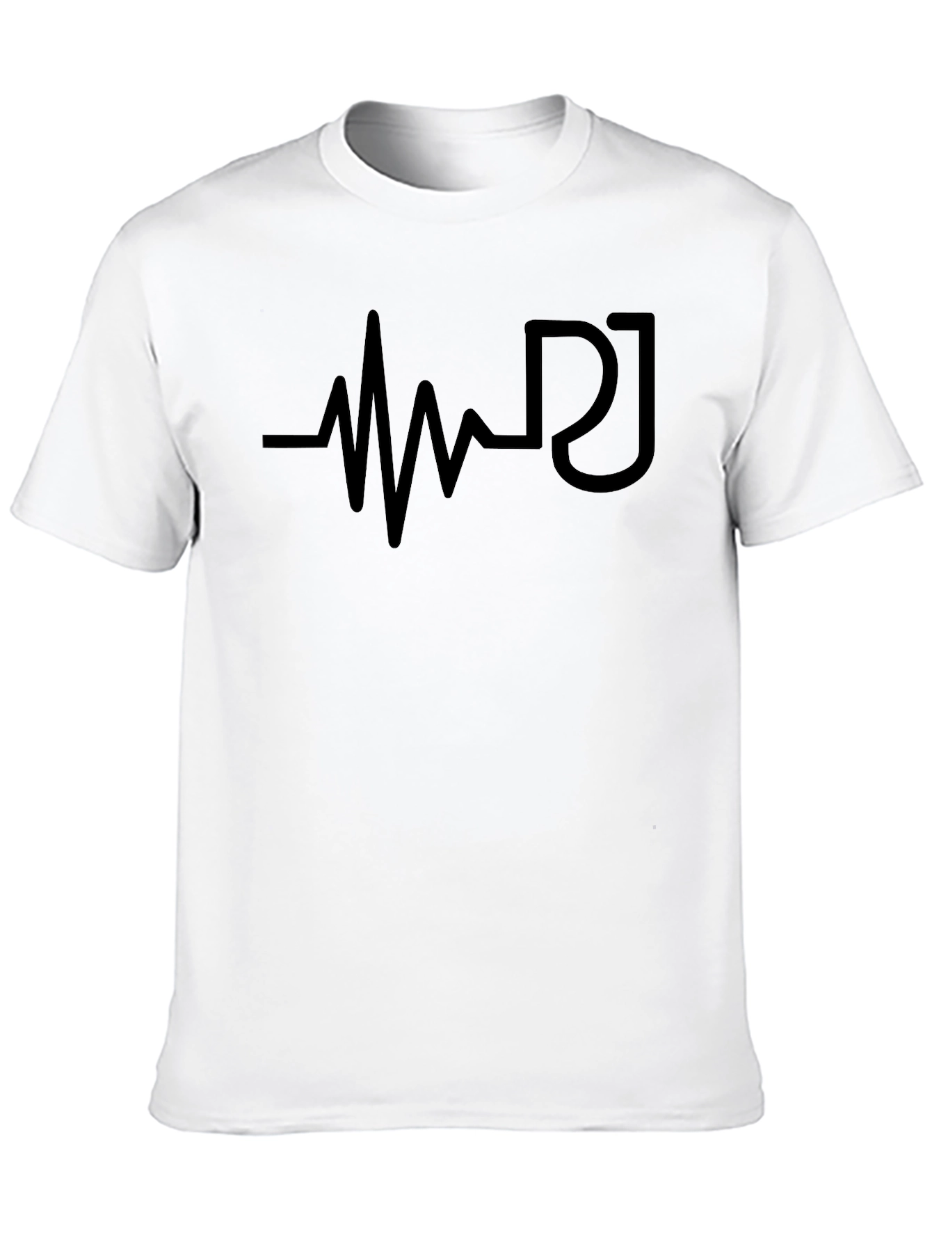 DJ Heartbeat T-Shirt - Music Lover Tee