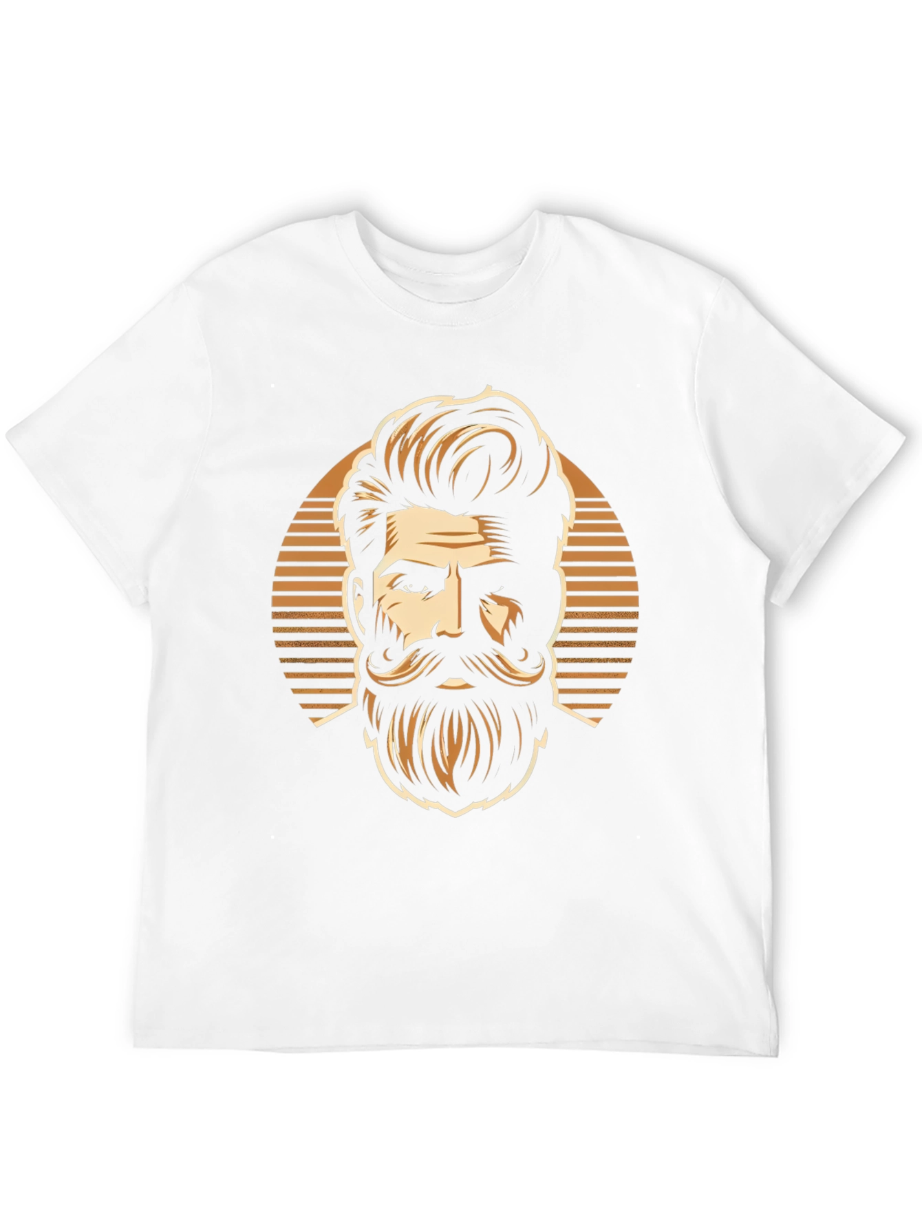 Bearded Man Graphic Tee - Stylish and Unique