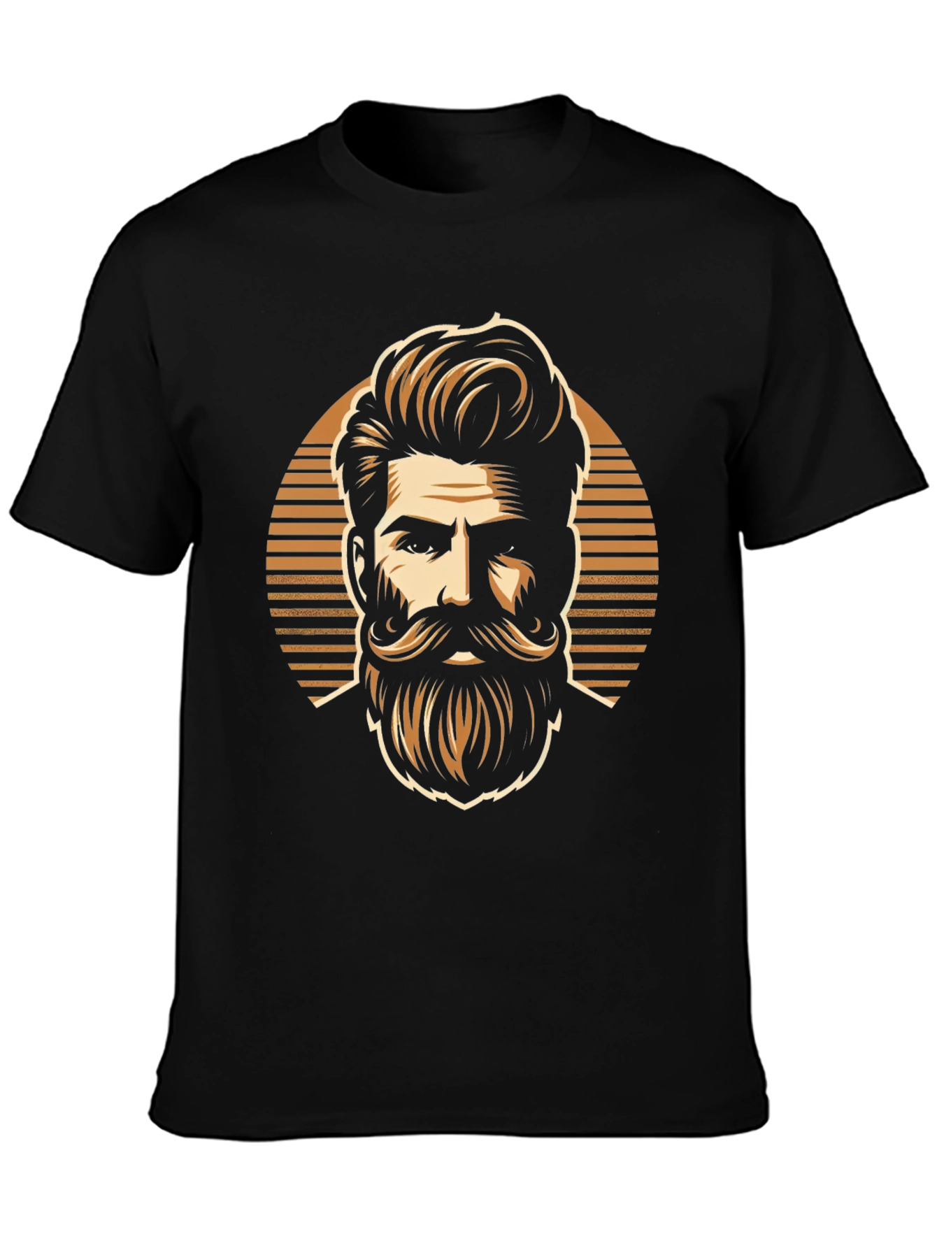 Bearded Man Graphic Tee - Stylish and Unique