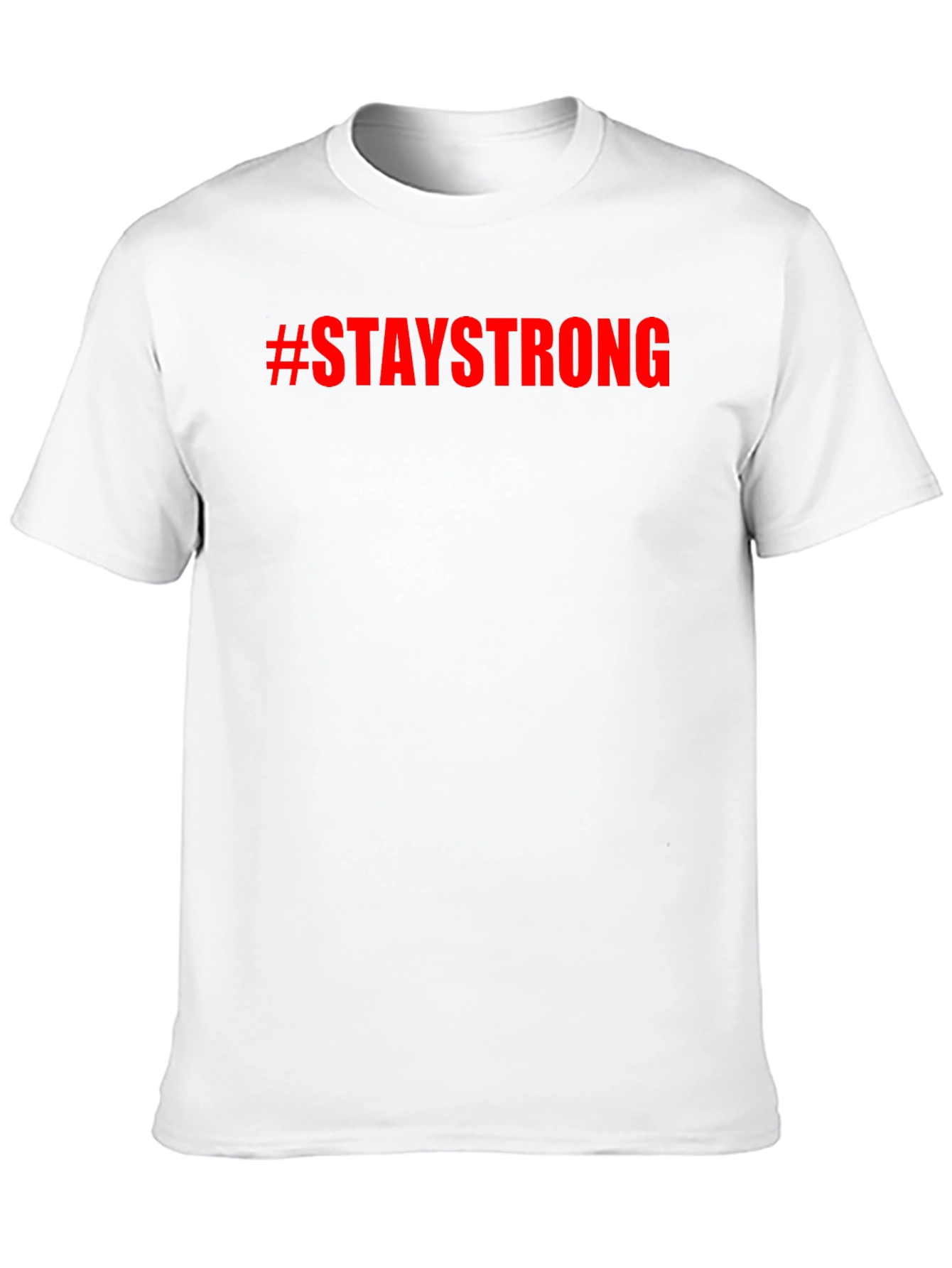 Stay Strong Graphic Tee - Black Unisex T-Shirt