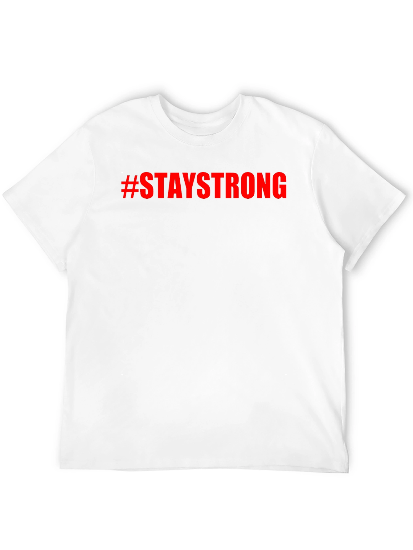 Stay Strong Graphic Tee - Black Unisex T-Shirt