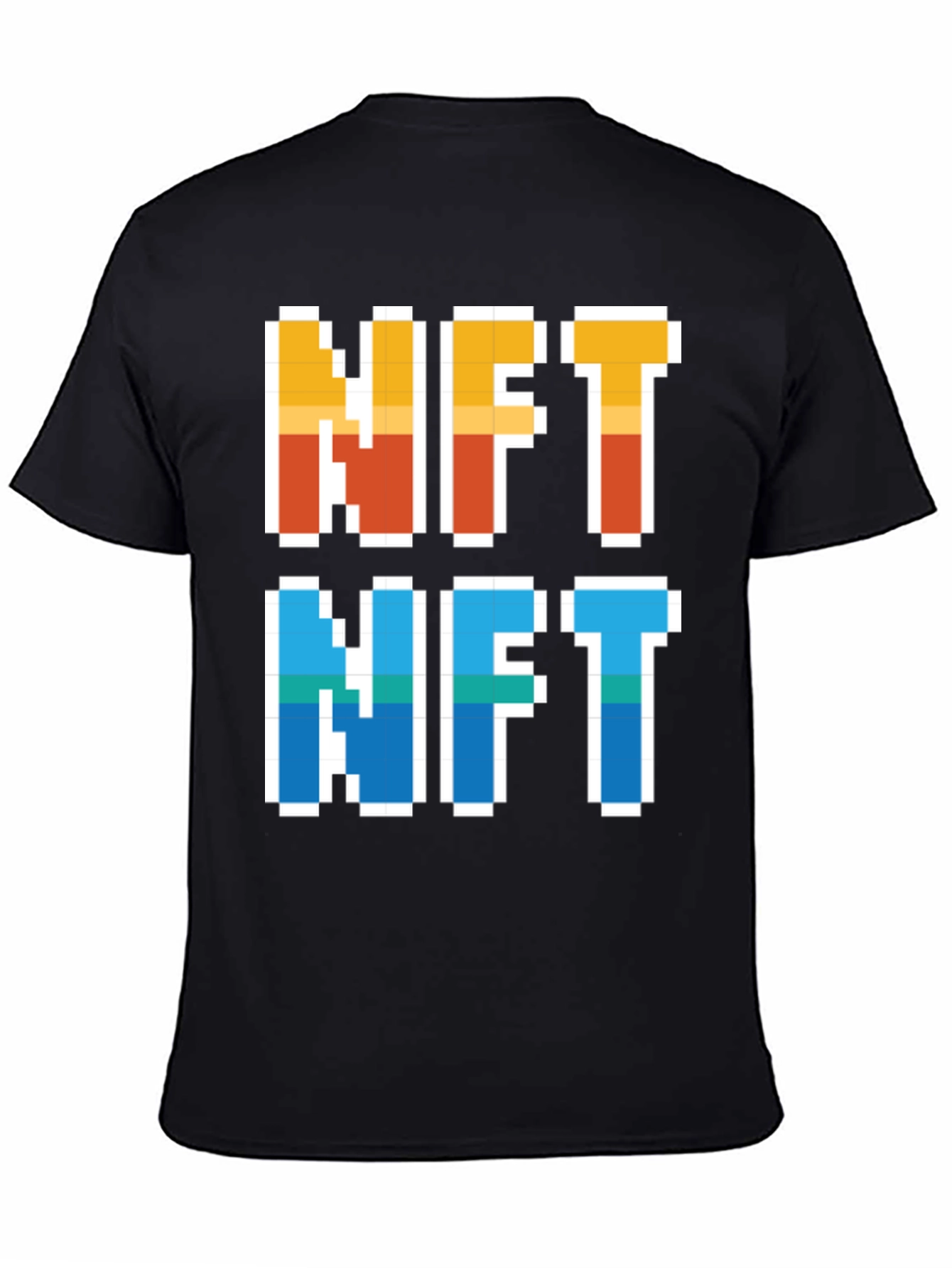 NFT Pixel Art T-Shirt - Crypto Collectibles Fashion