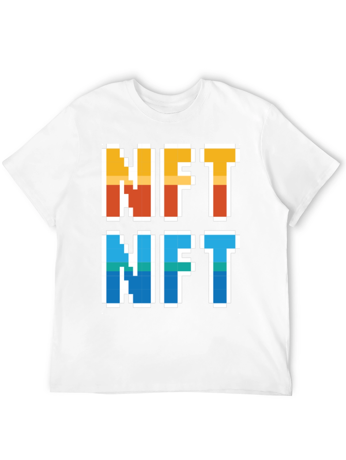 NFT Pixel Art T-Shirt - Crypto Collectibles Fashion