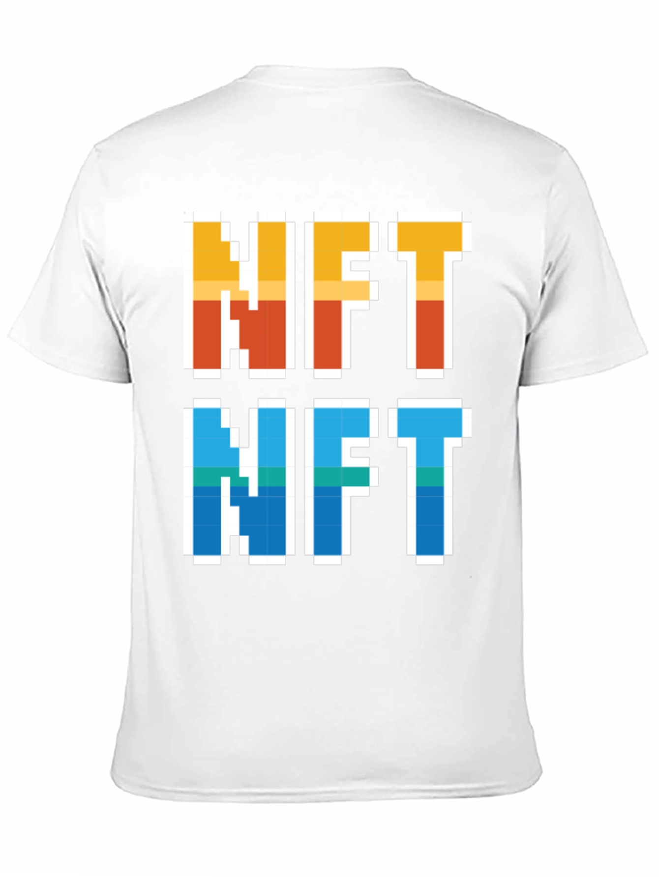 NFT Pixel Art T-Shirt - Crypto Collectibles Fashion