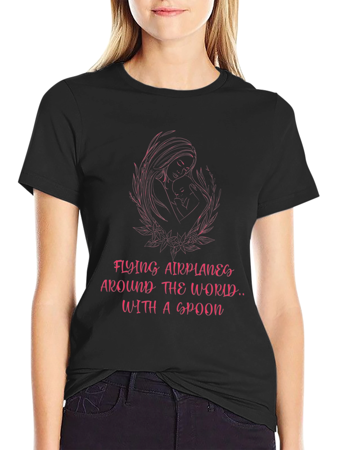 Flying Airplanes Graphic Tee