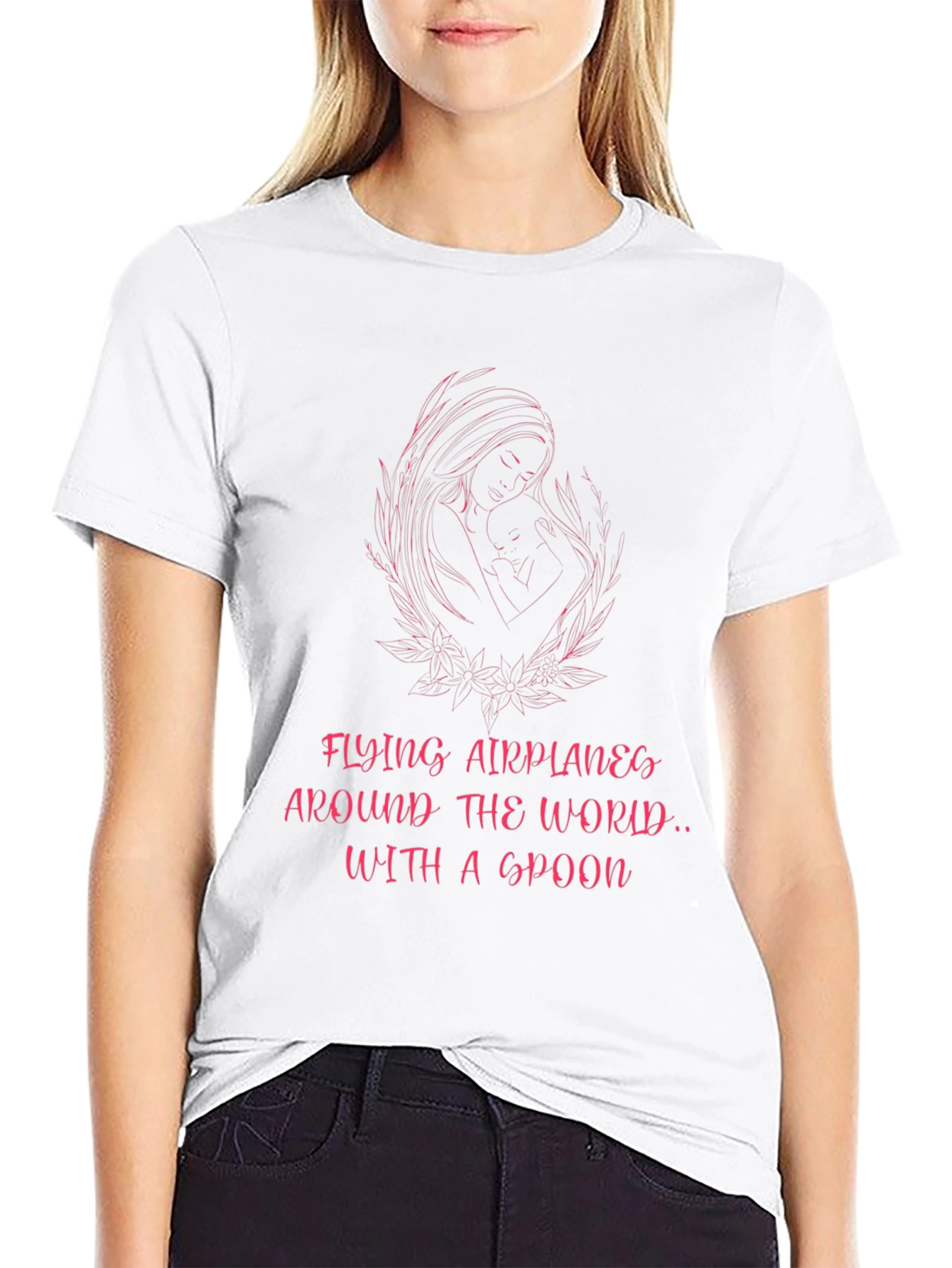 Flying Airplanes Graphic Tee