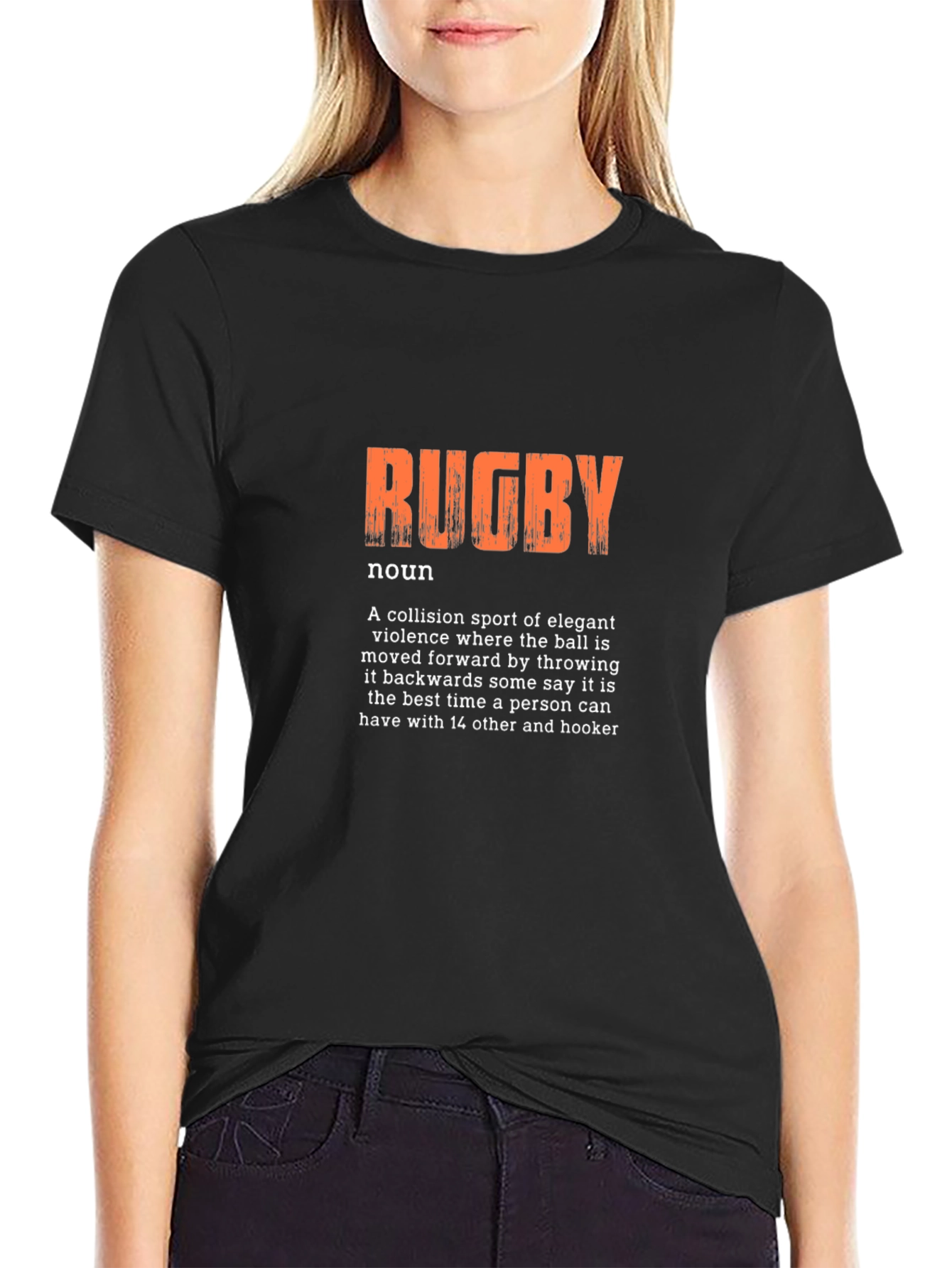Rugby Definition T-Shirt - Funny Sportswear