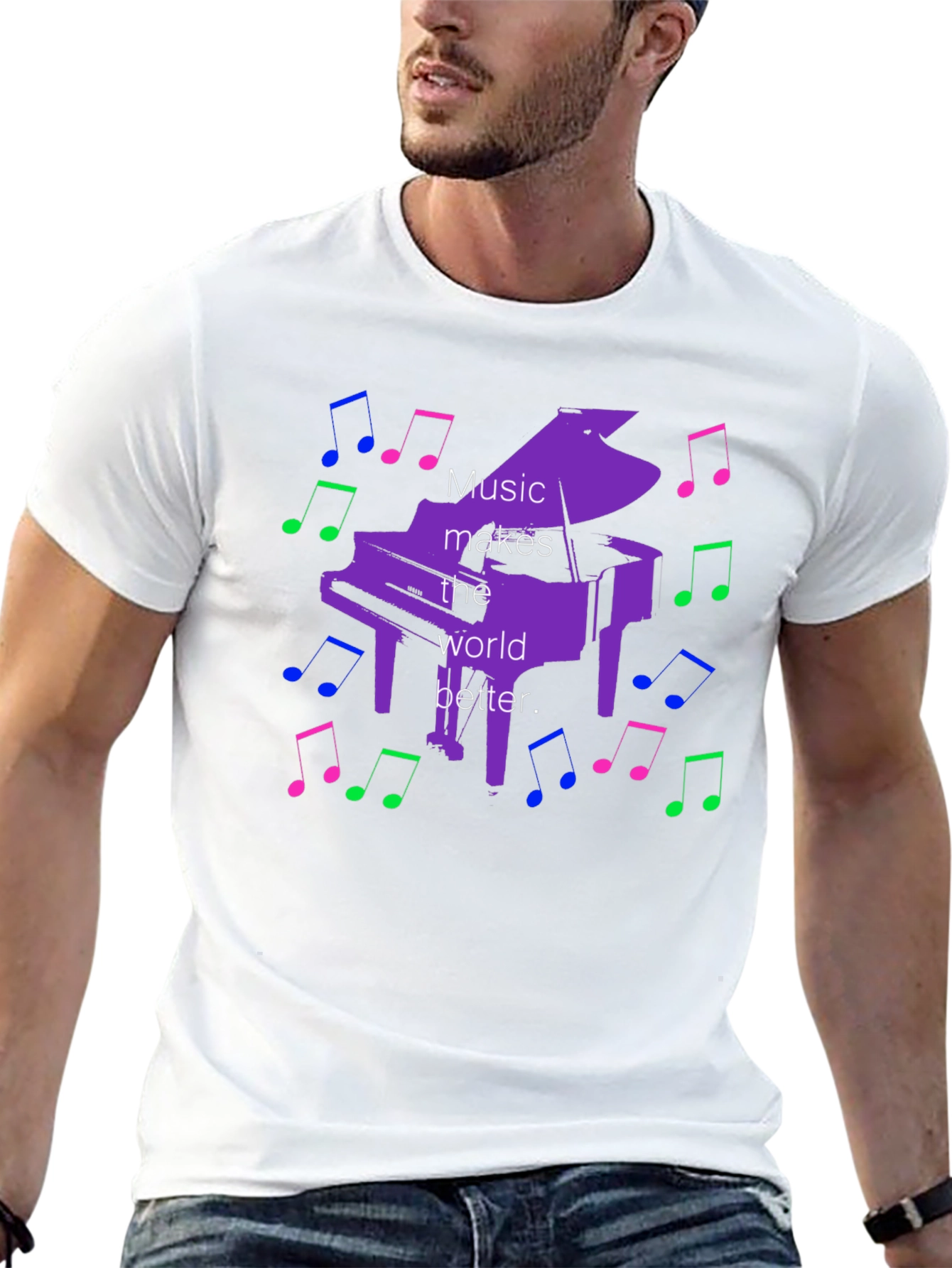 Music Makes the World Better T-Shirt