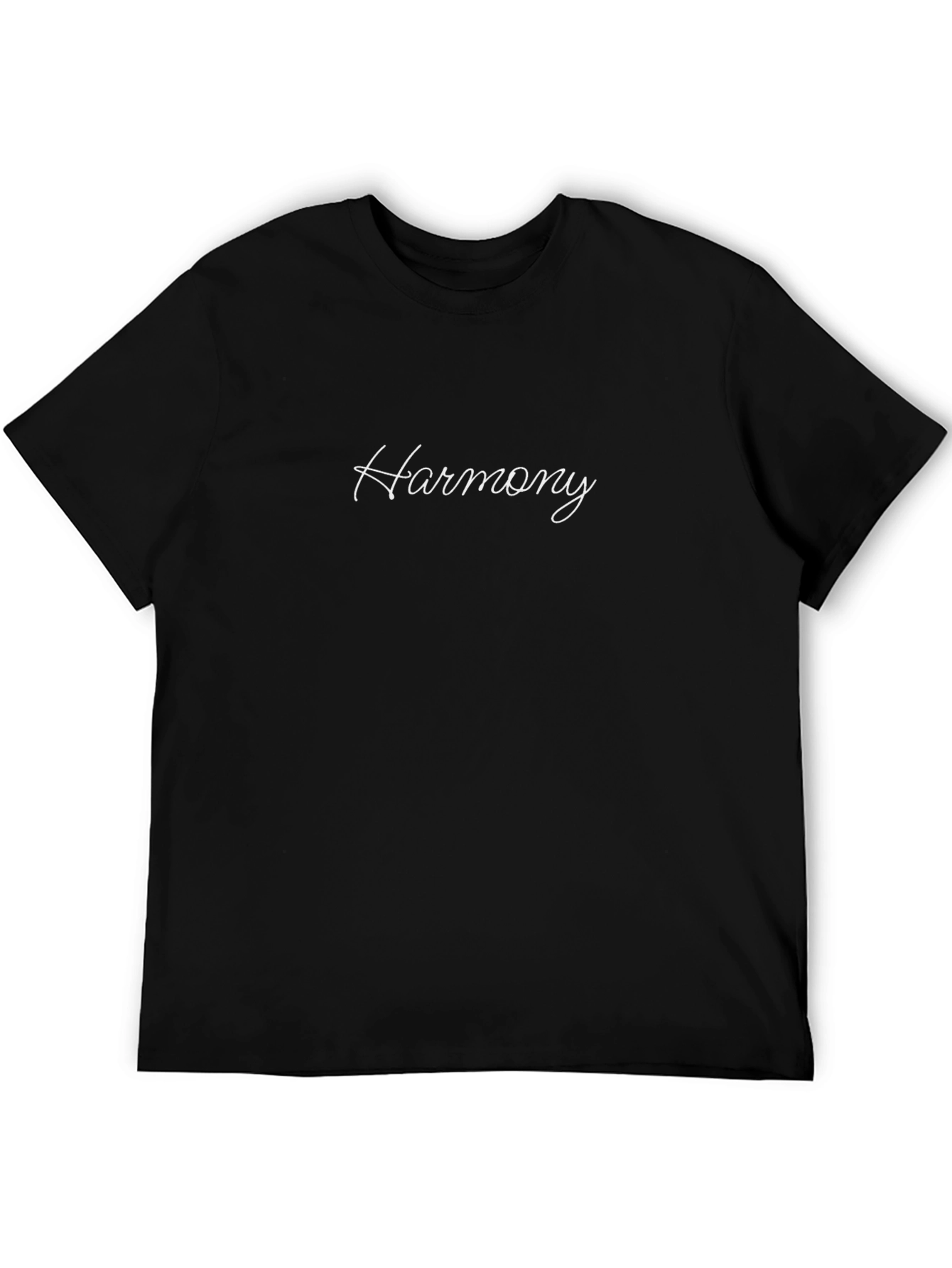 Harmony Black T-Shirt - Stylish Comfort