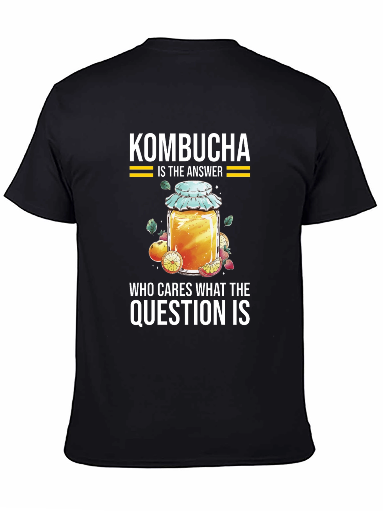 Kombucha Answer T-Shirt - Quirky Graphic Tee