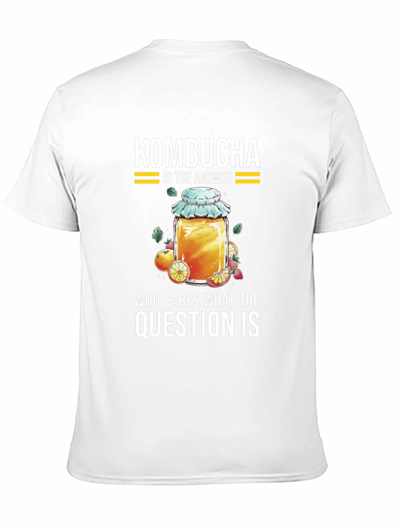 Kombucha Answer T-Shirt - Quirky Graphic Tee