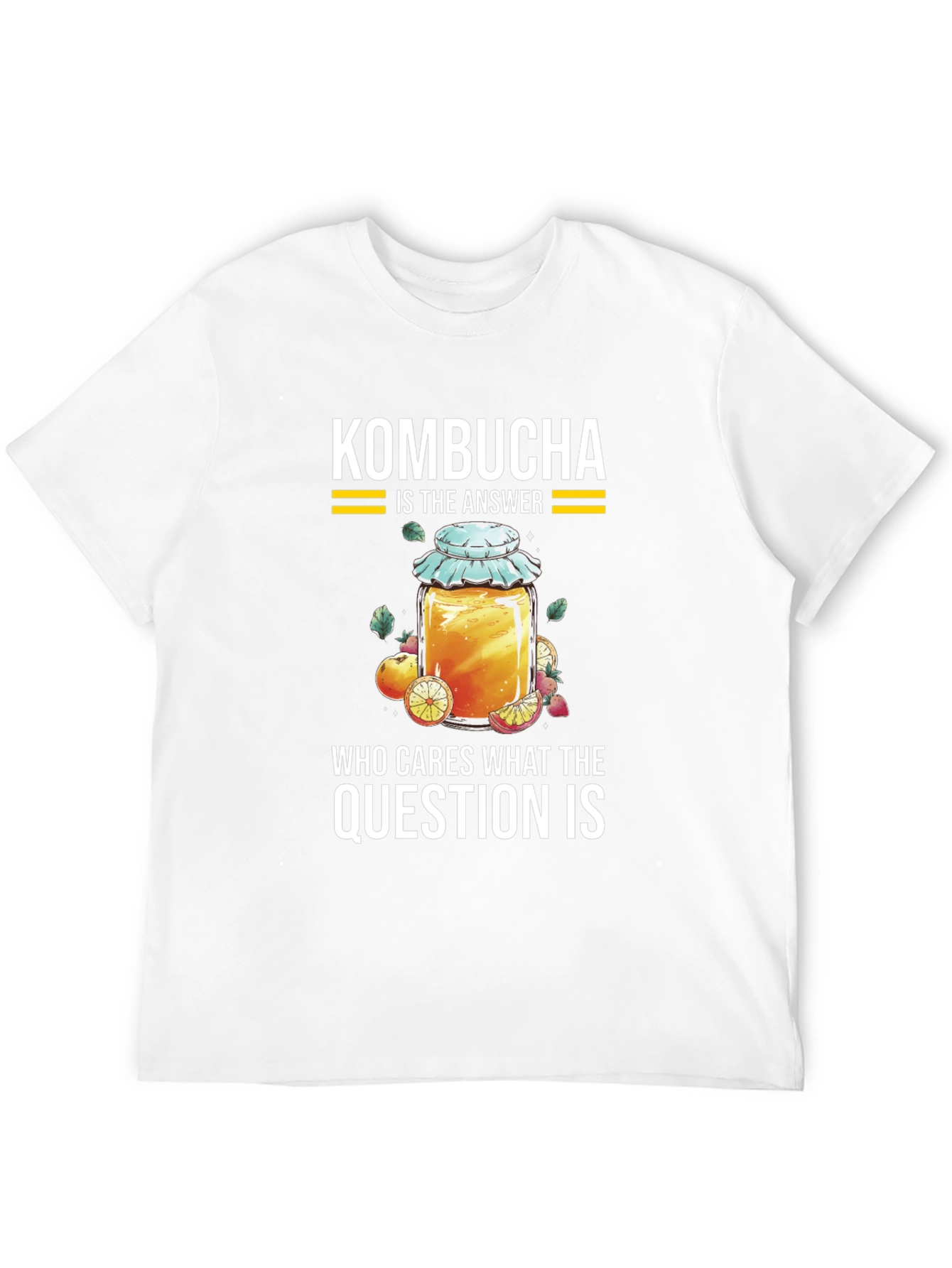 Kombucha Answer T-Shirt - Quirky Graphic Tee