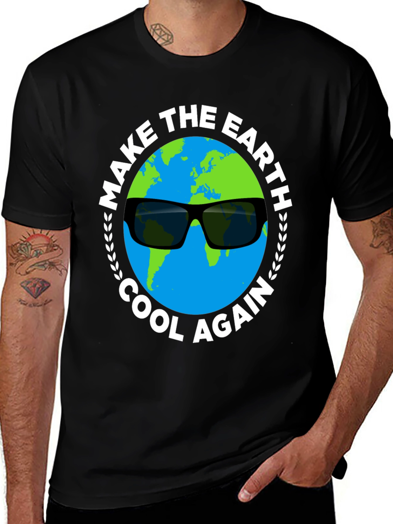 Make The Earth Cool Again Graphic T-Shirt