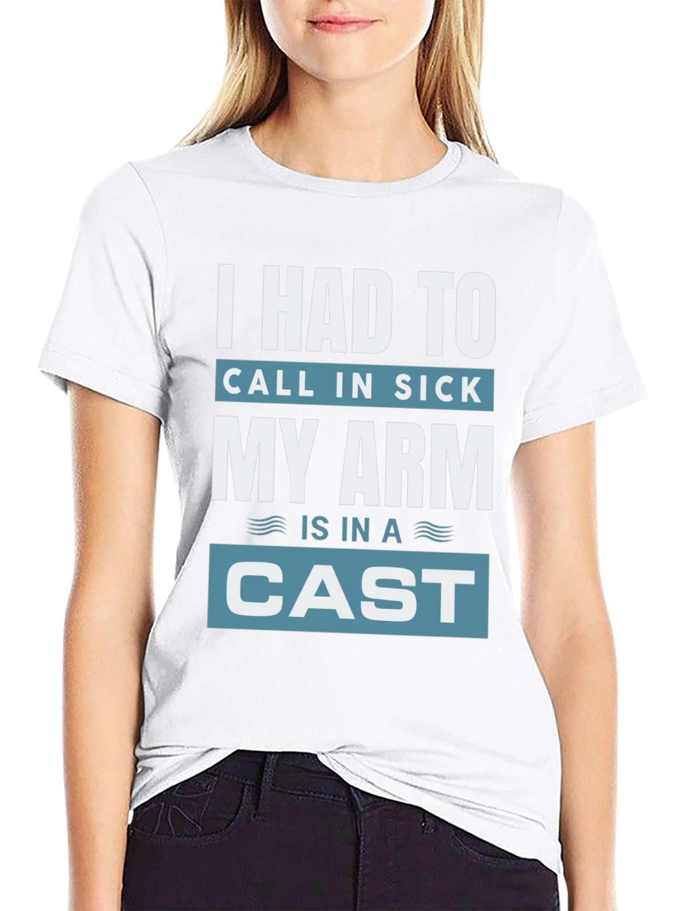 Funny My Arm Is In A Cast T-Shirt