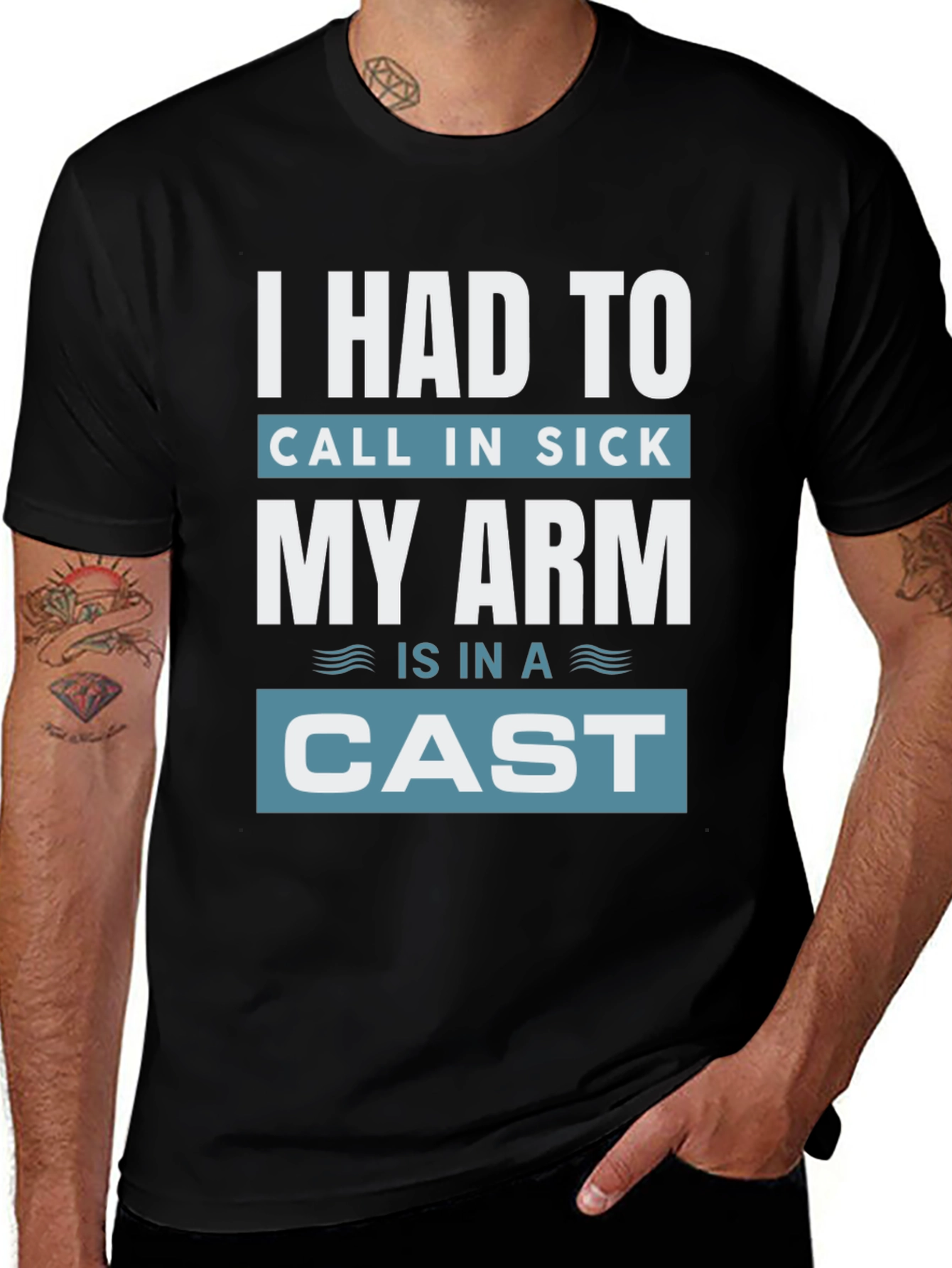 Funny My Arm Is In A Cast T-Shirt