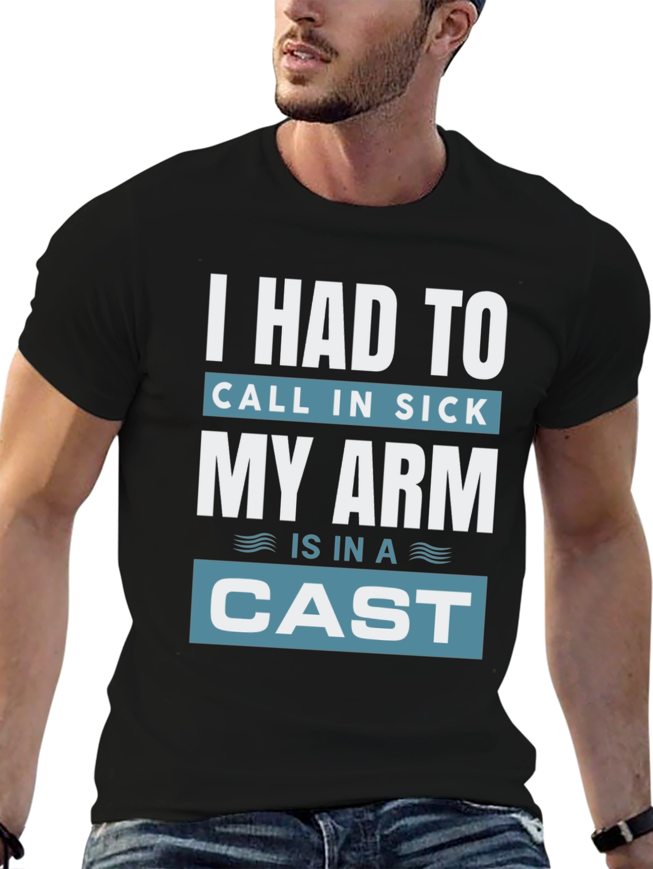 Funny My Arm Is In A Cast T-Shirt