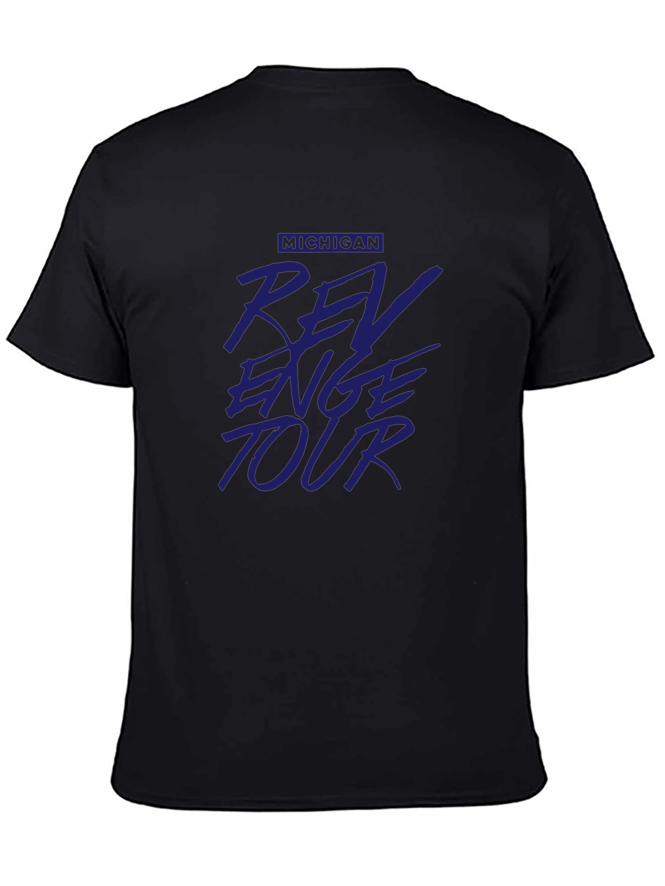 Michigan Revenge Tour Black T-Shirt