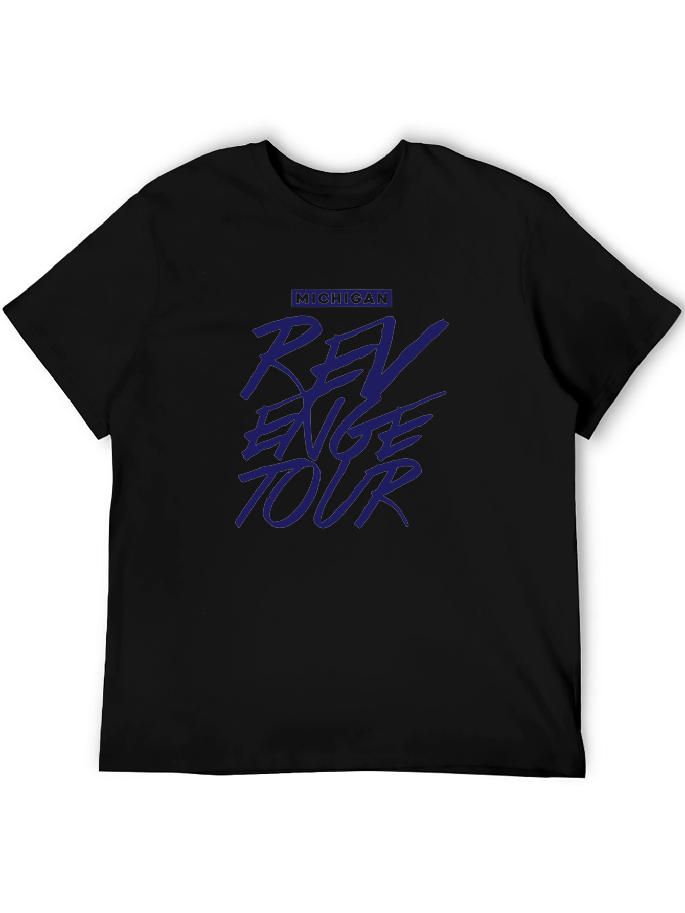 Michigan Revenge Tour Black T-Shirt
