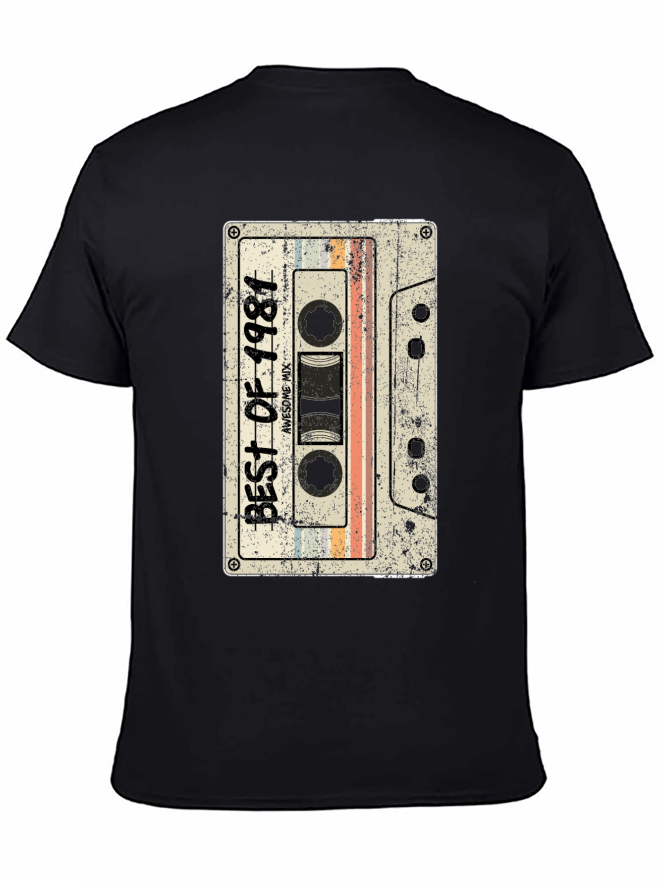 Best of 1981 Cassette Tape Graphic T-Shirt