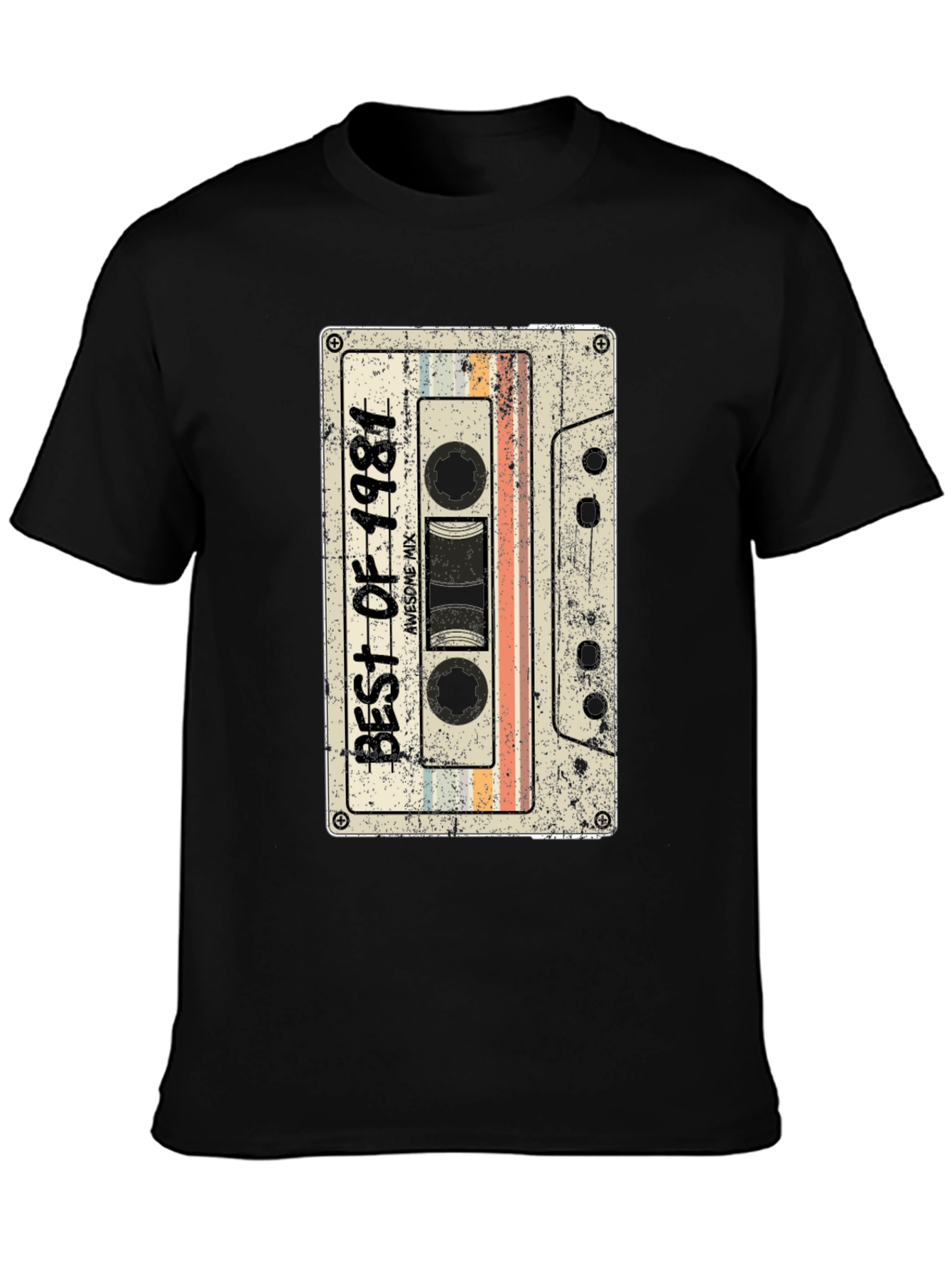 Best of 1981 Cassette Tape Graphic T-Shirt