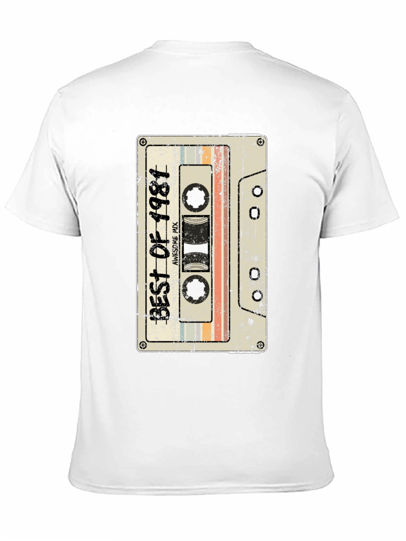 Best of 1981 Cassette Tape Graphic T-Shirt