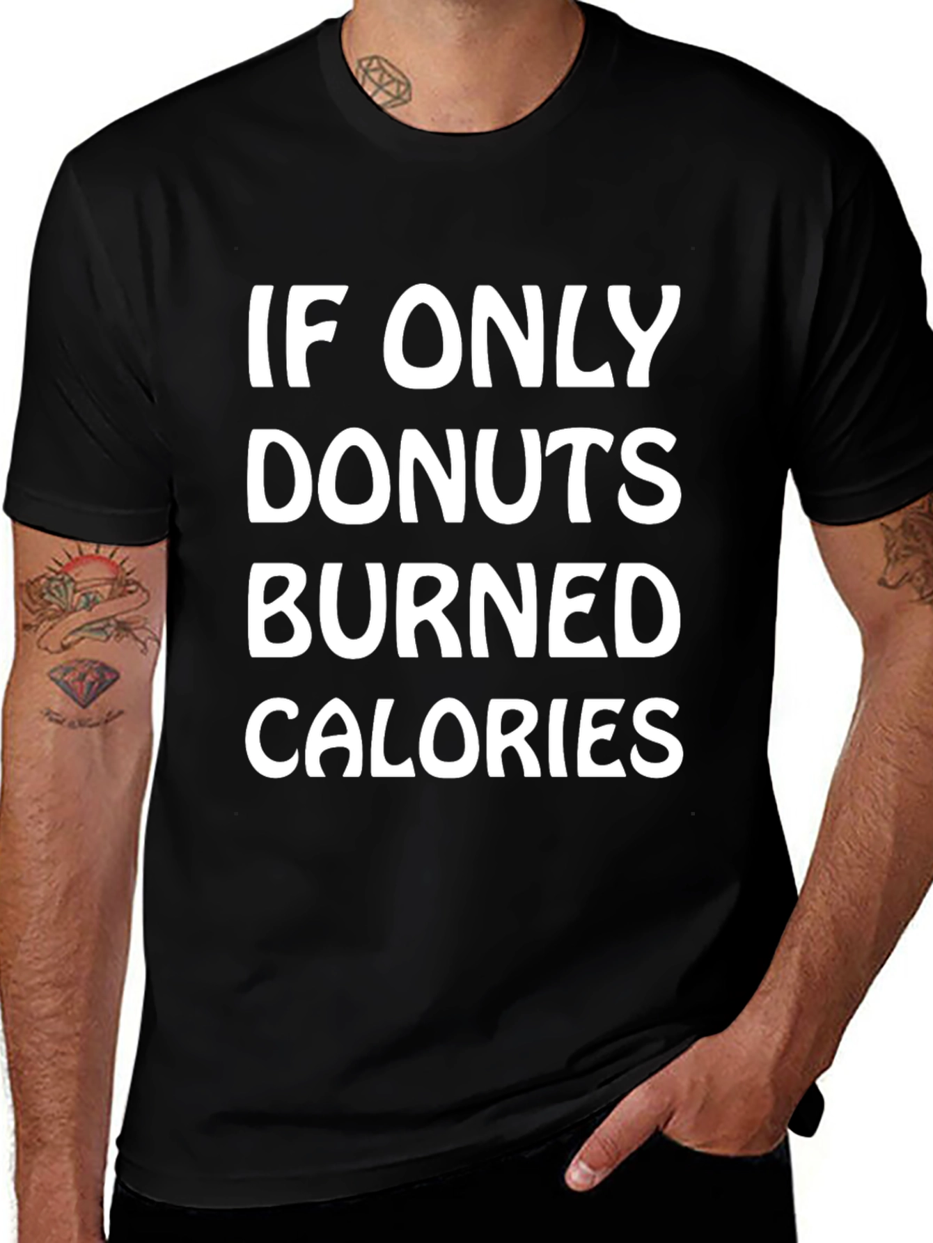 Donut Calorie Burn Funny T-Shirt