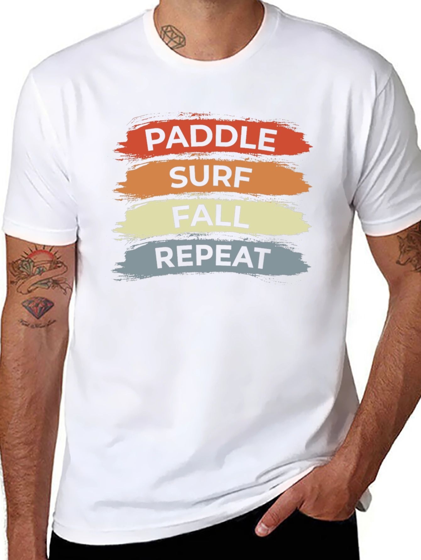 Paddle Surf Fall Repeat T-Shirt