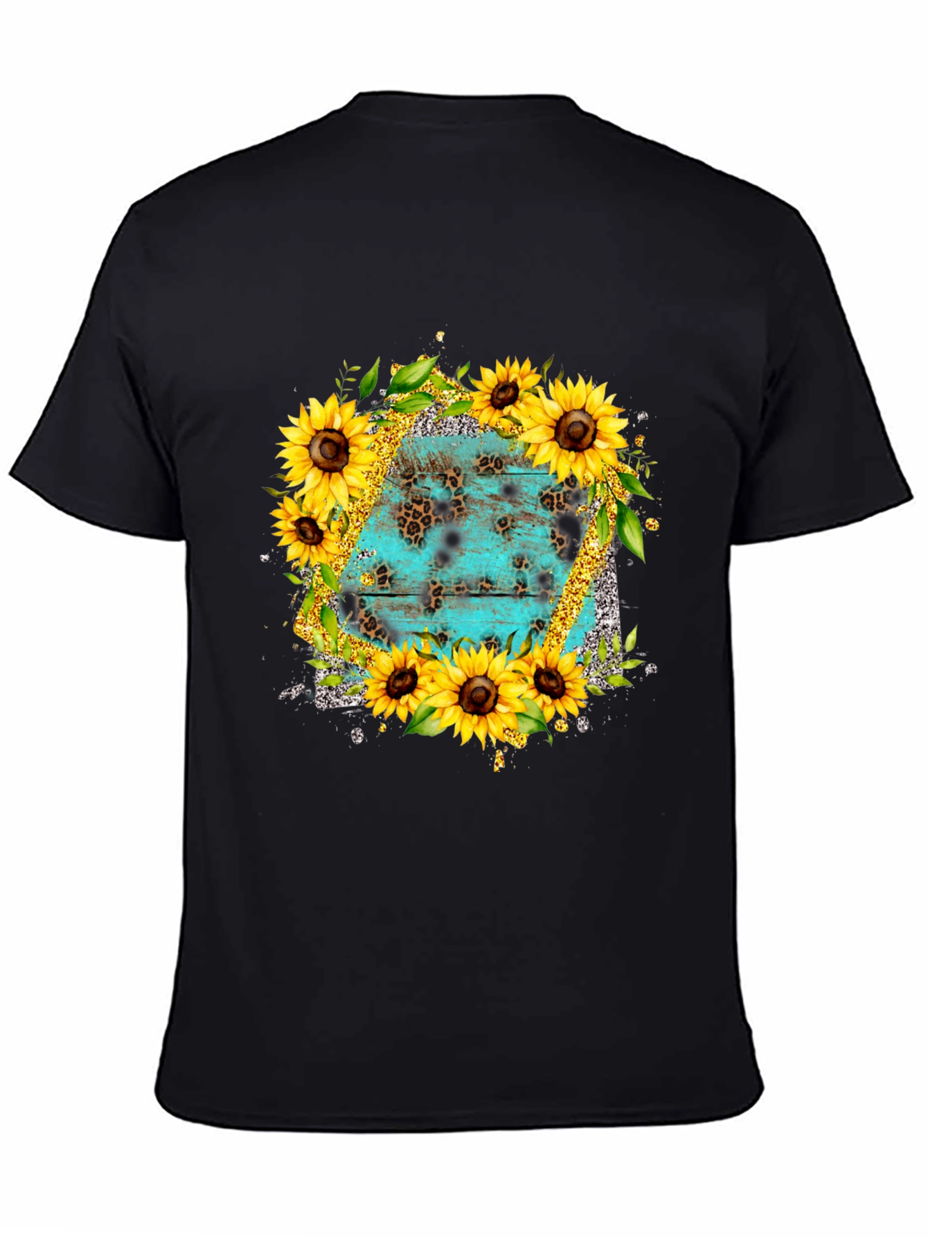 Sunflower & Turquoise T-Shirt