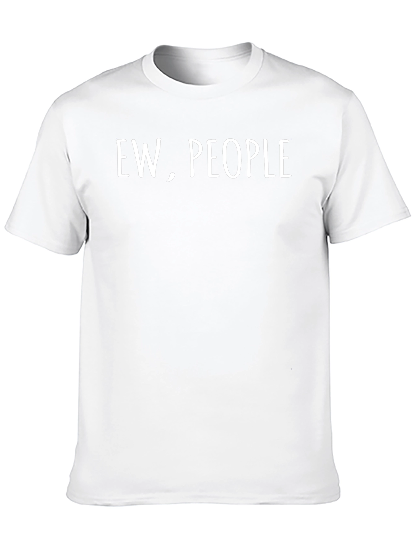 Ew People Black Graphic T-Shirt