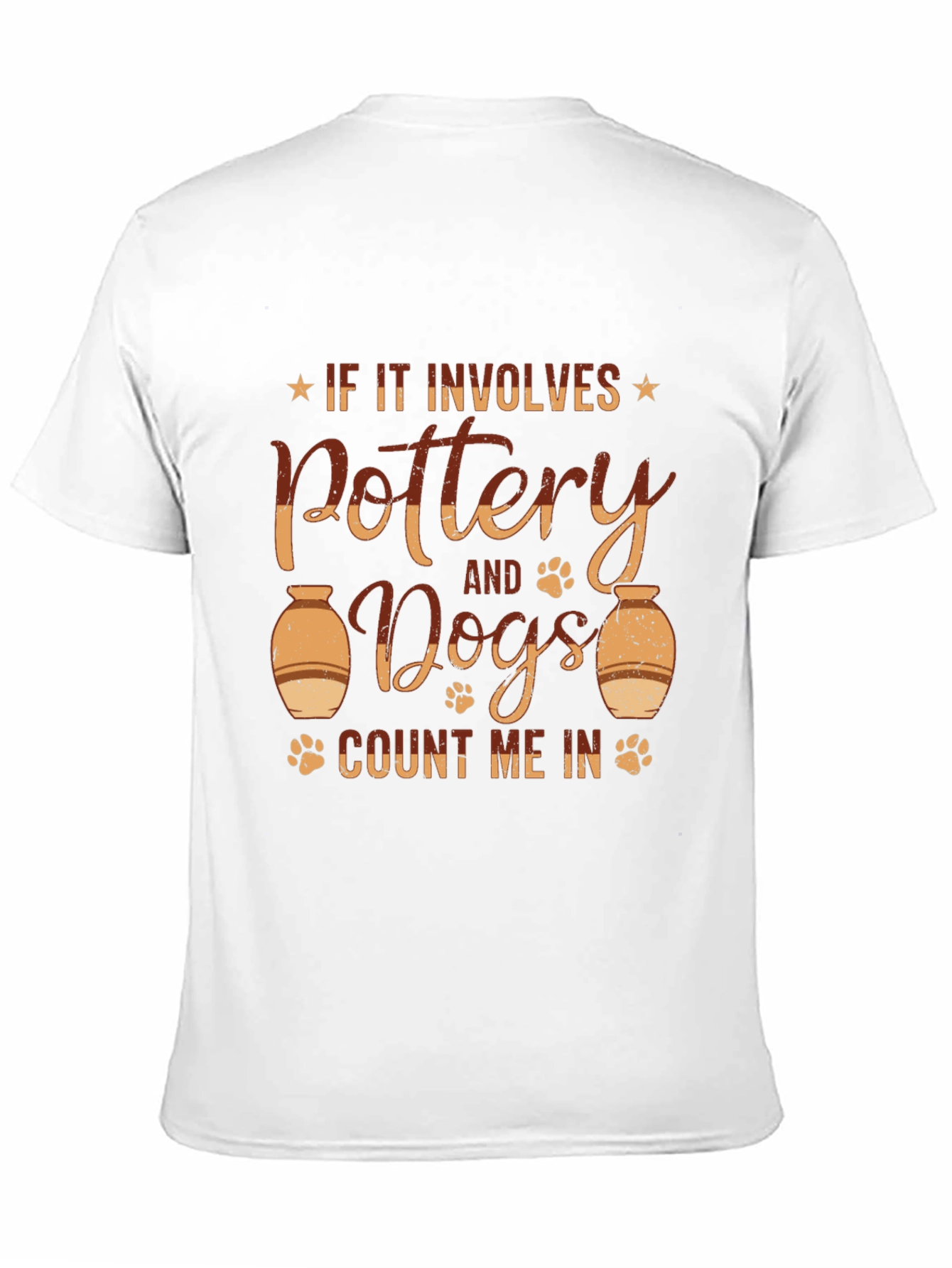 Pottery and Dogs Graphic T-Shirt