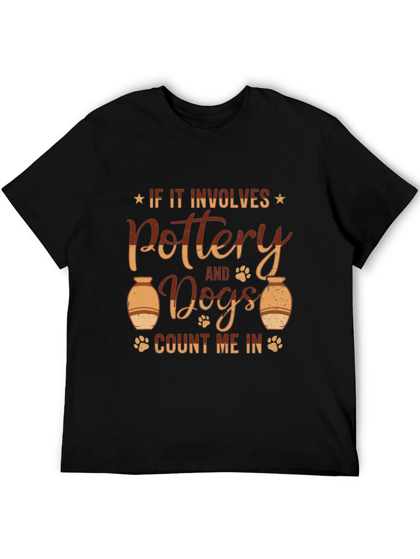 Pottery and Dogs Graphic T-Shirt