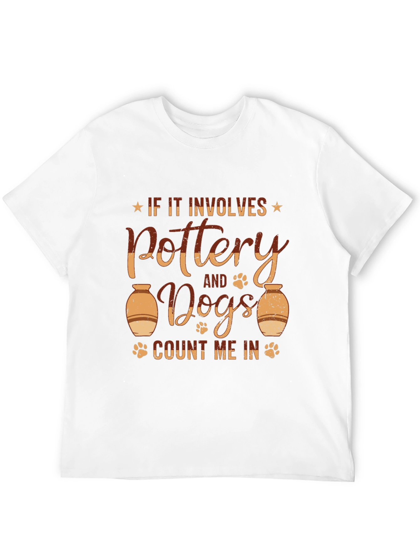 Pottery and Dogs Graphic T-Shirt