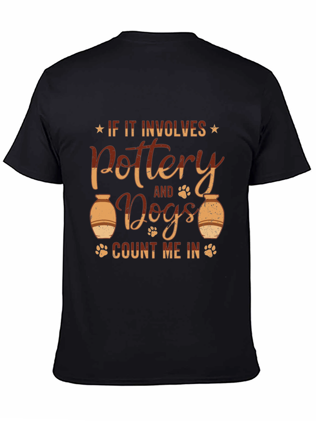Pottery and Dogs Graphic T-Shirt