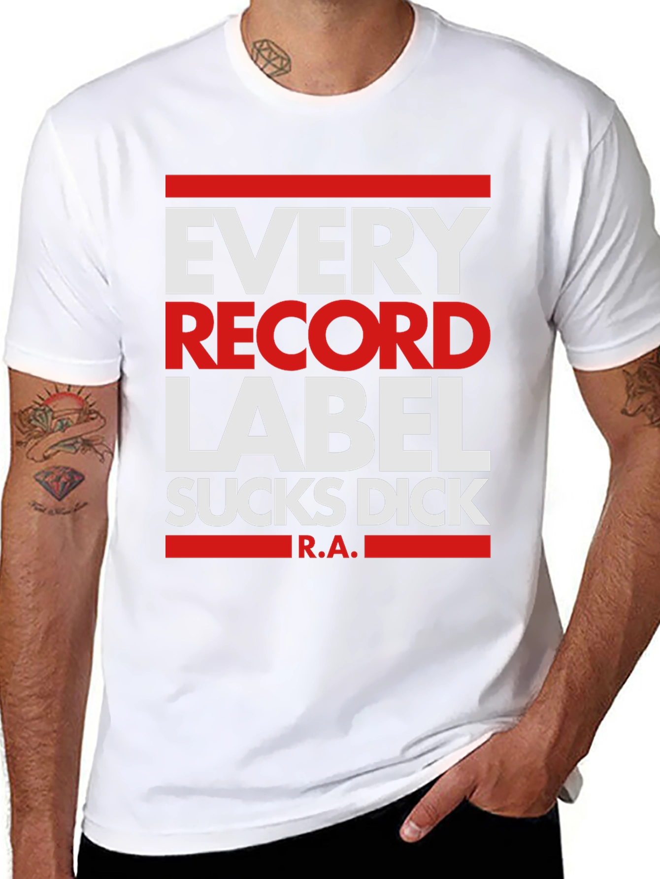 Every Record Label Sucks Dick T-Shirt