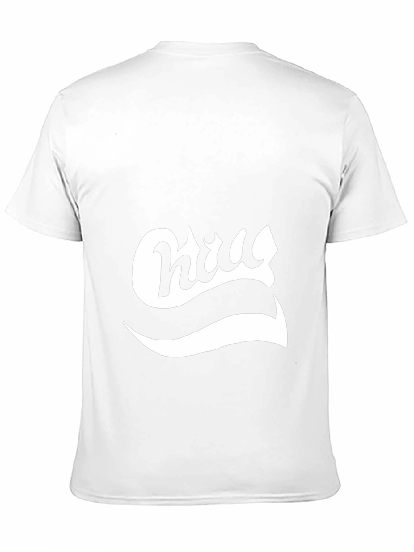 Retro Script Graphic Tee - Casual Black T-Shirt
