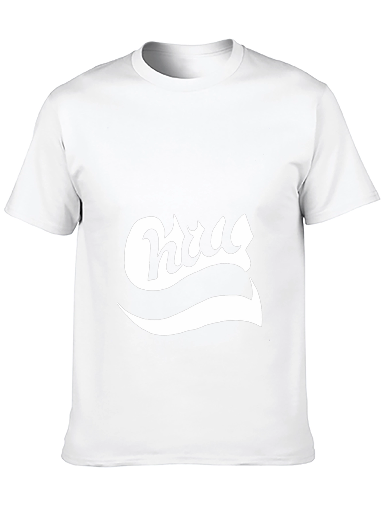 Retro Script Graphic Tee - Casual Black T-Shirt