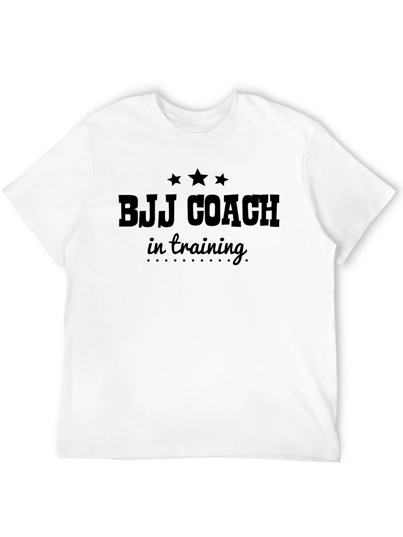 BJJ Coach in Training Black T-Shirt