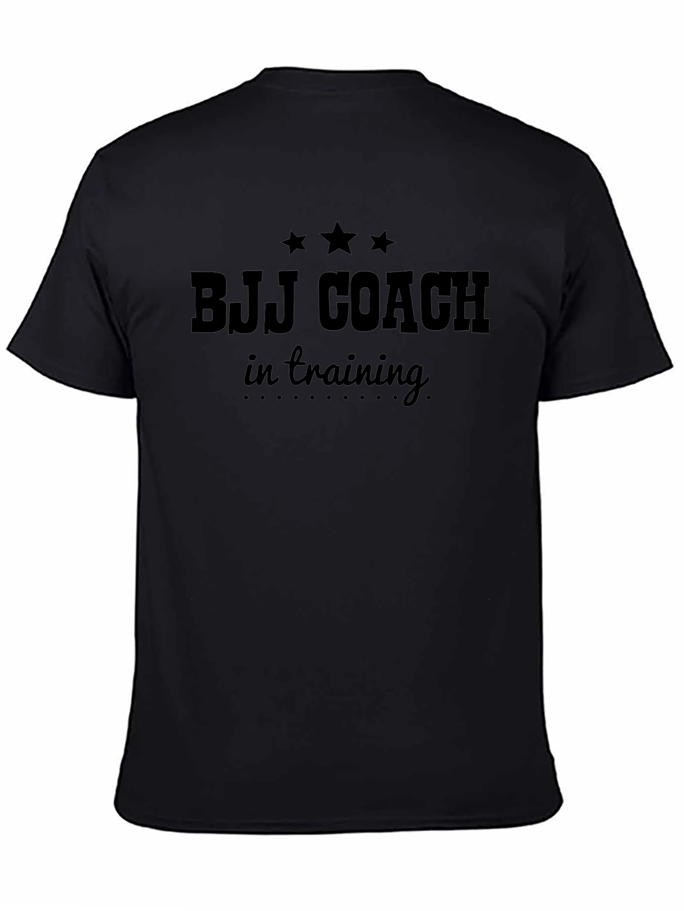 BJJ Coach in Training Black T-Shirt