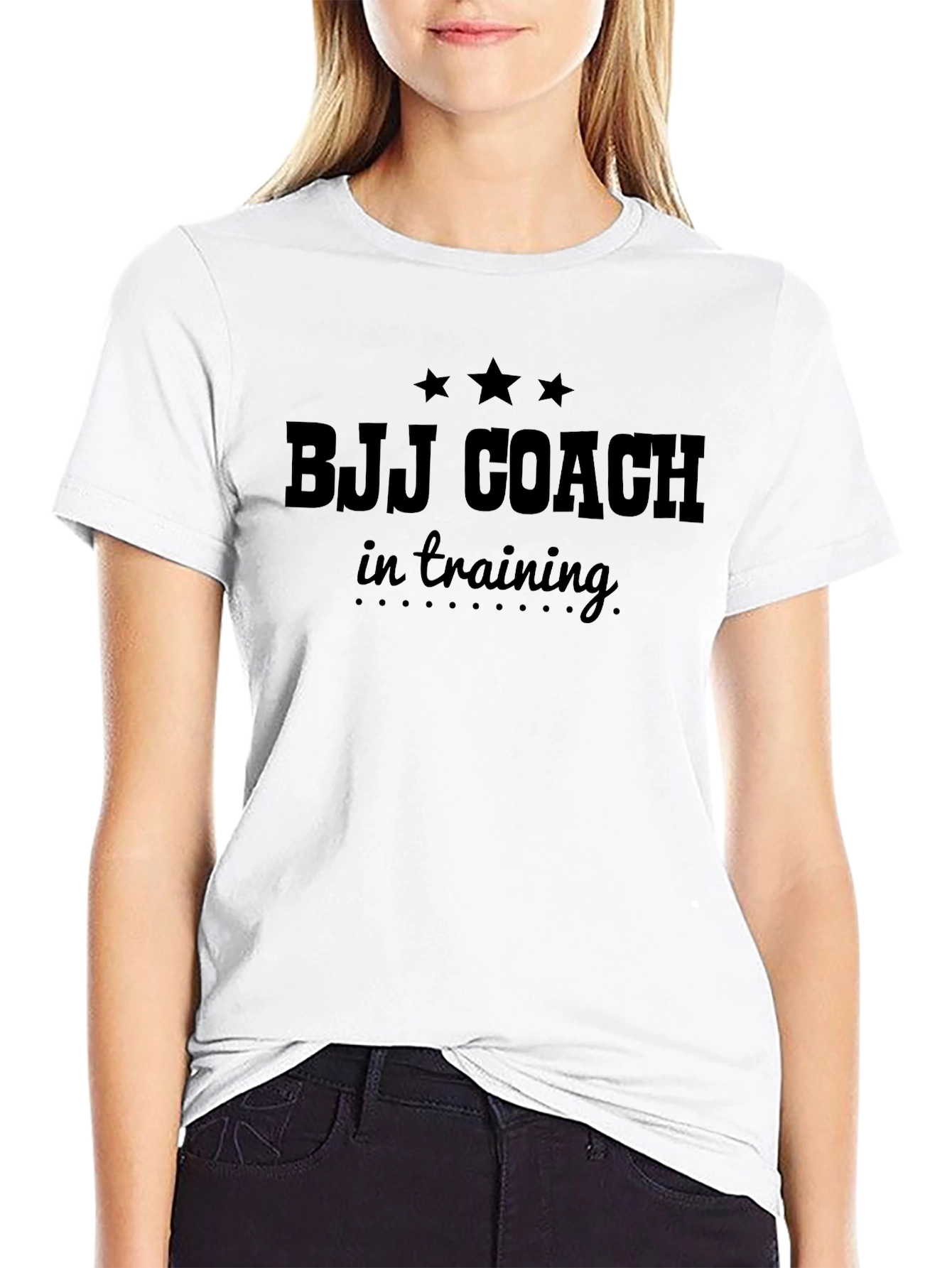 BJJ Coach in Training Black T-Shirt