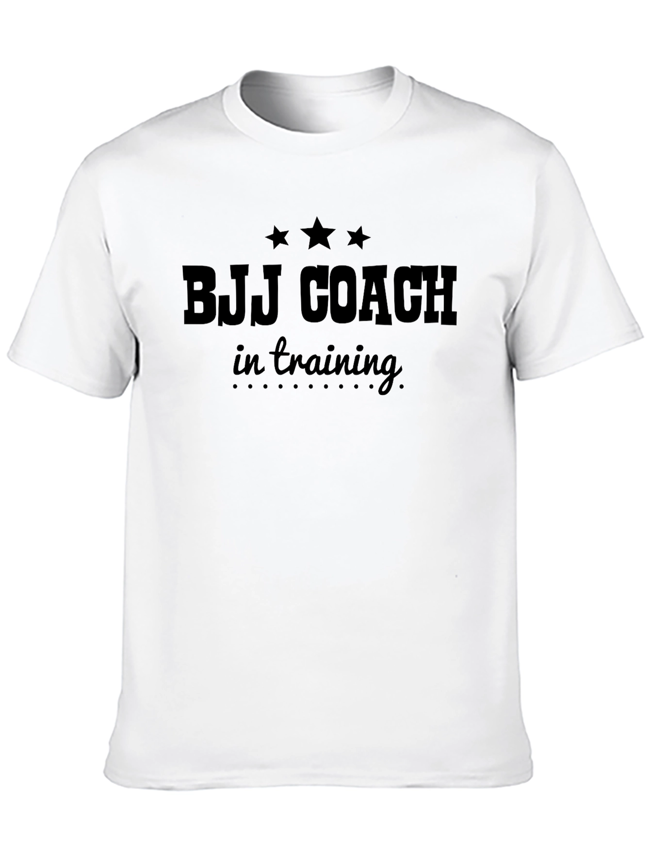 BJJ Coach in Training Black T-Shirt