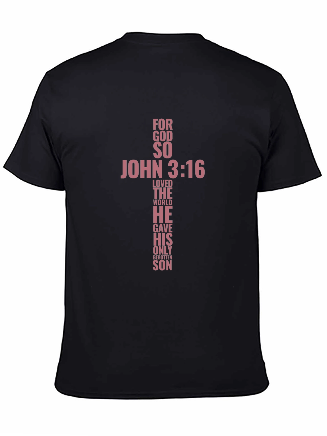 John 3:16 Graphic Tee - Christian T-Shirt