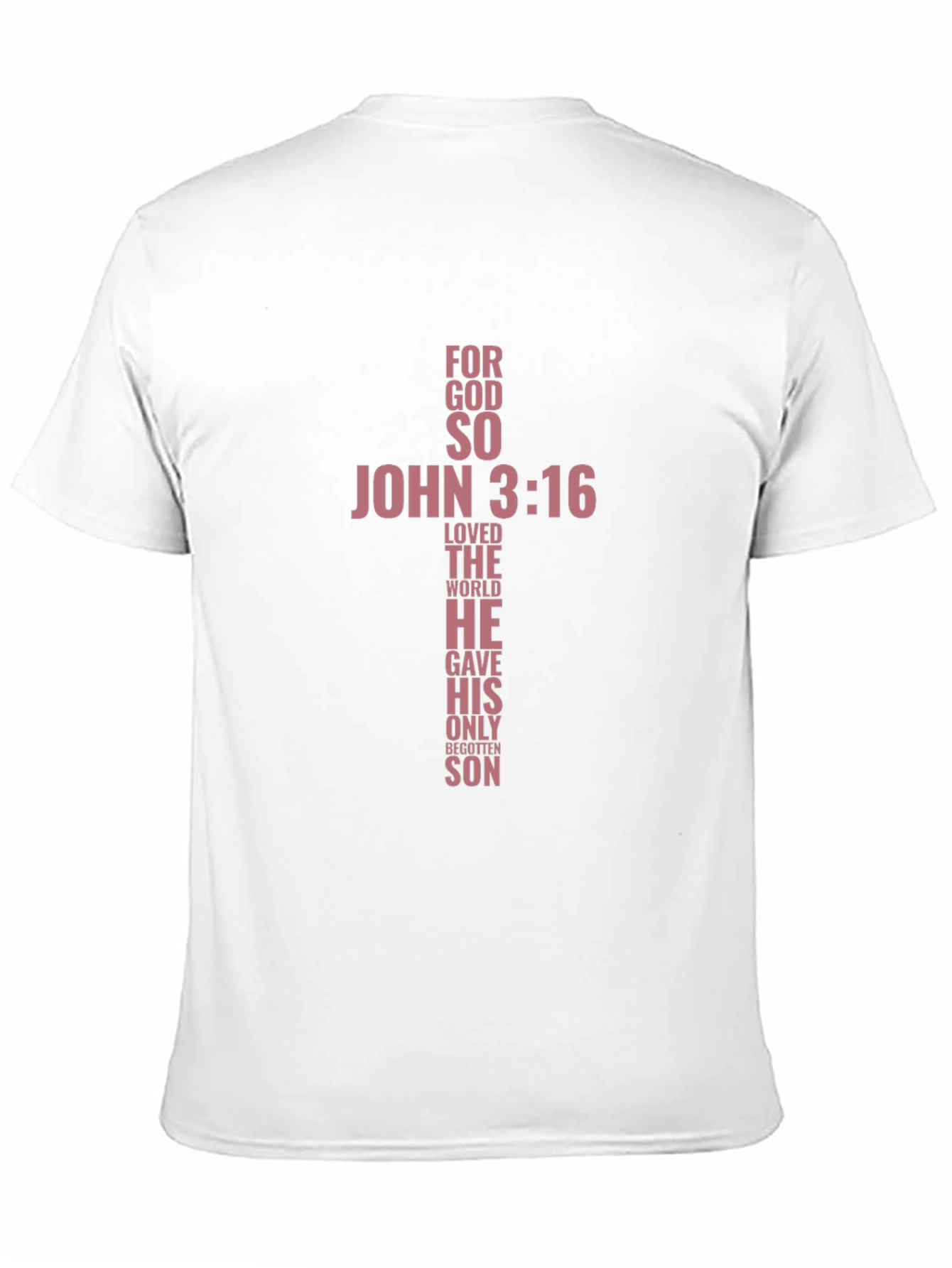 John 3:16 Graphic Tee - Christian T-Shirt