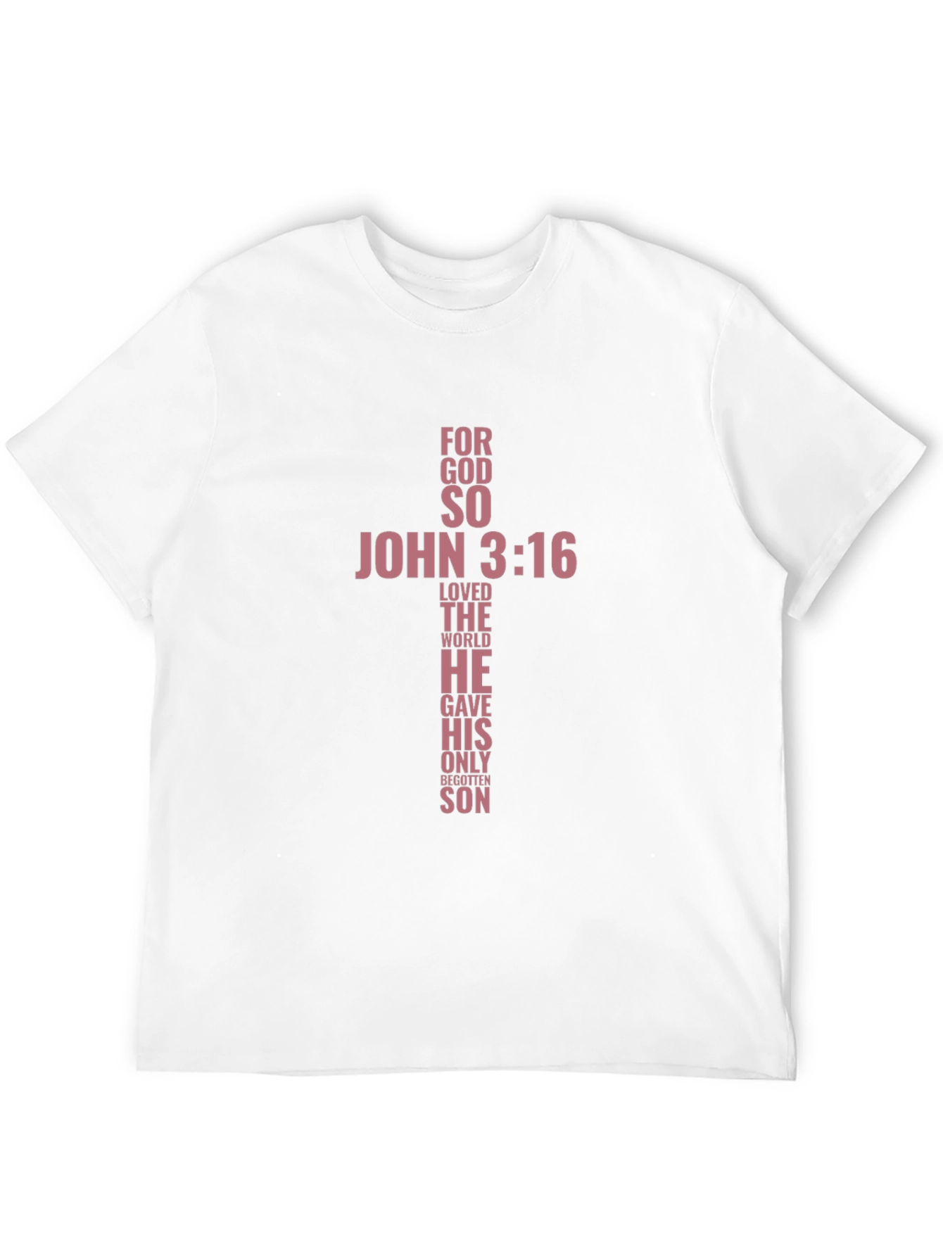 John 3:16 Graphic Tee - Christian T-Shirt