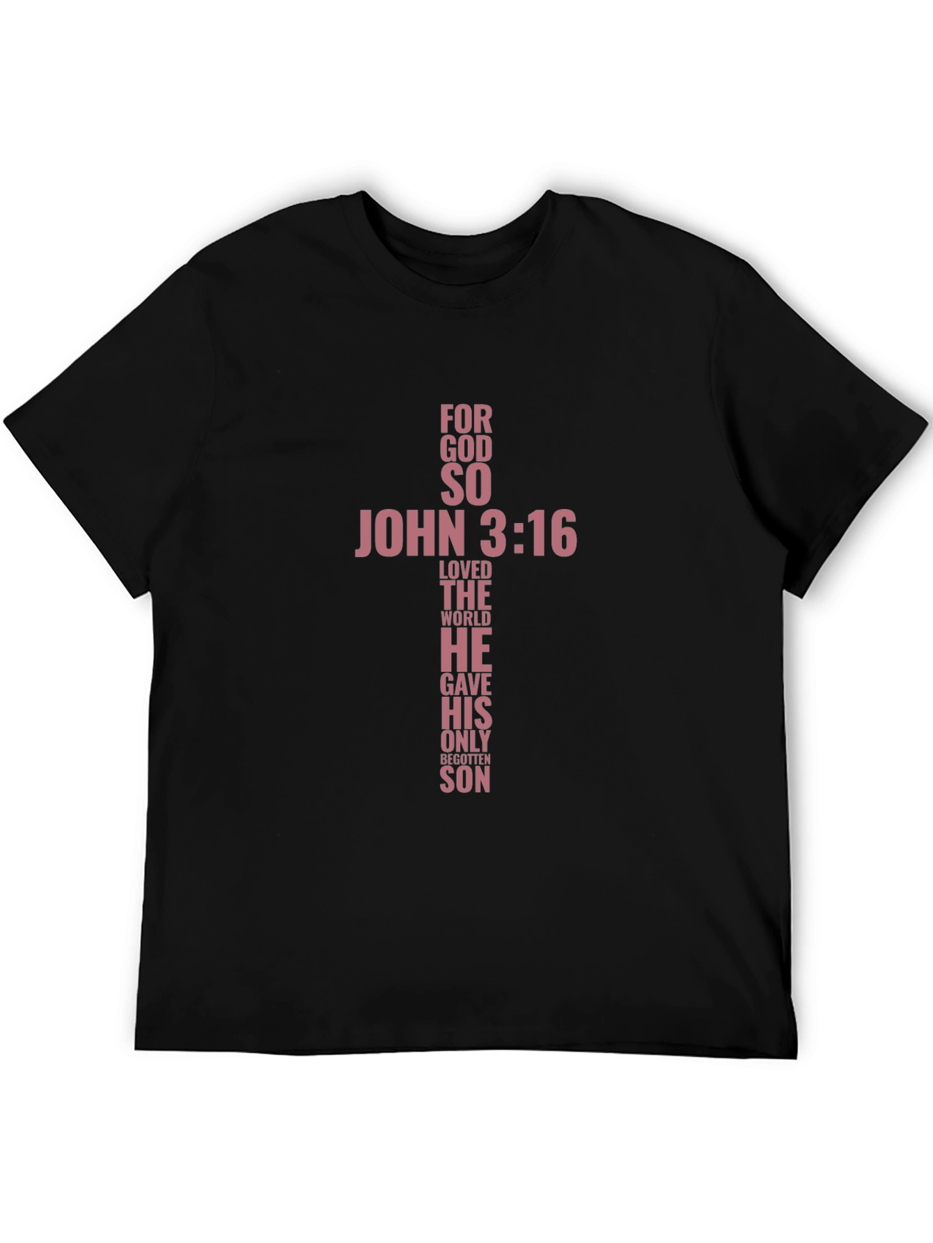 John 3:16 Graphic Tee - Christian T-Shirt