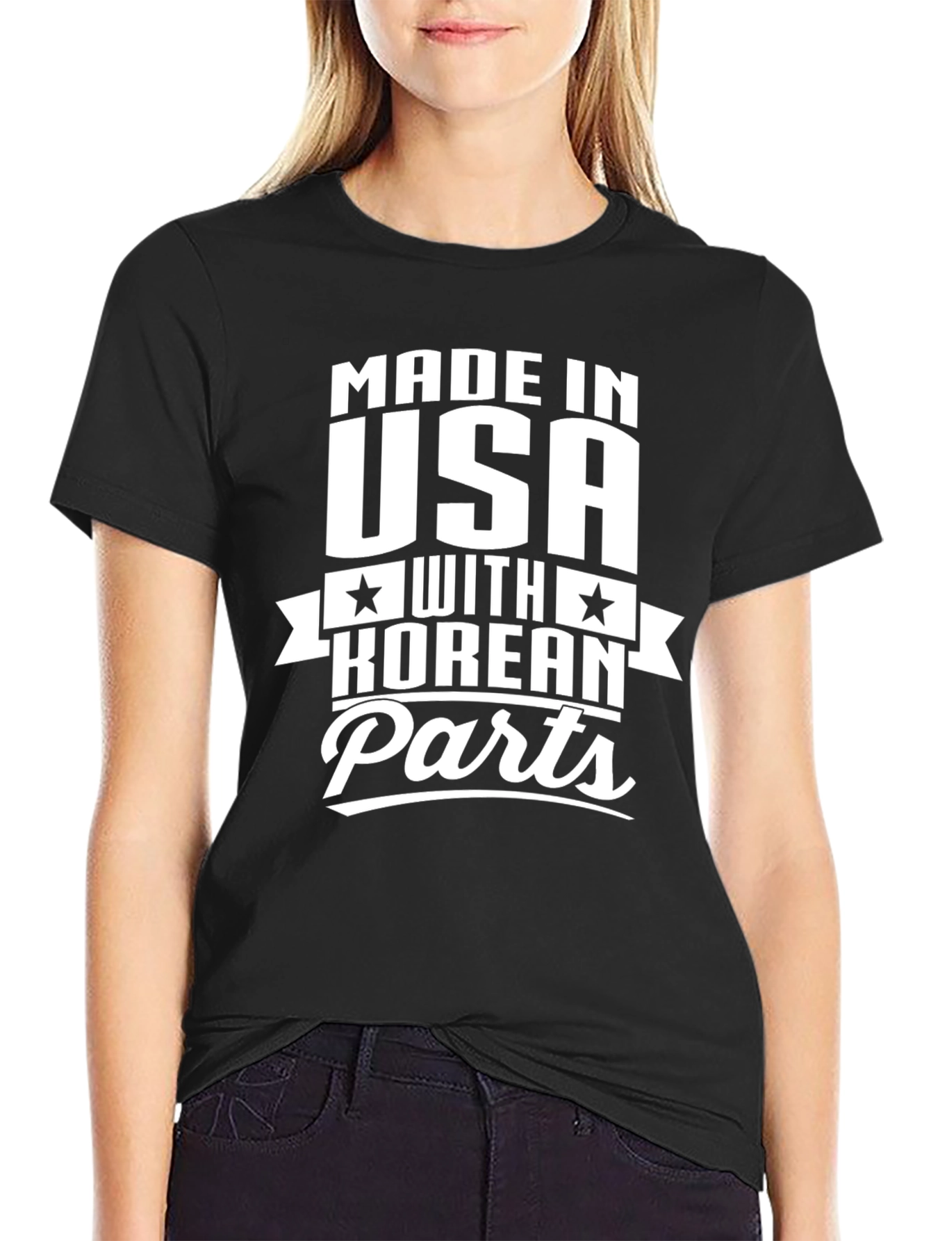 Made in USA with Korean Parts Graphic Tee