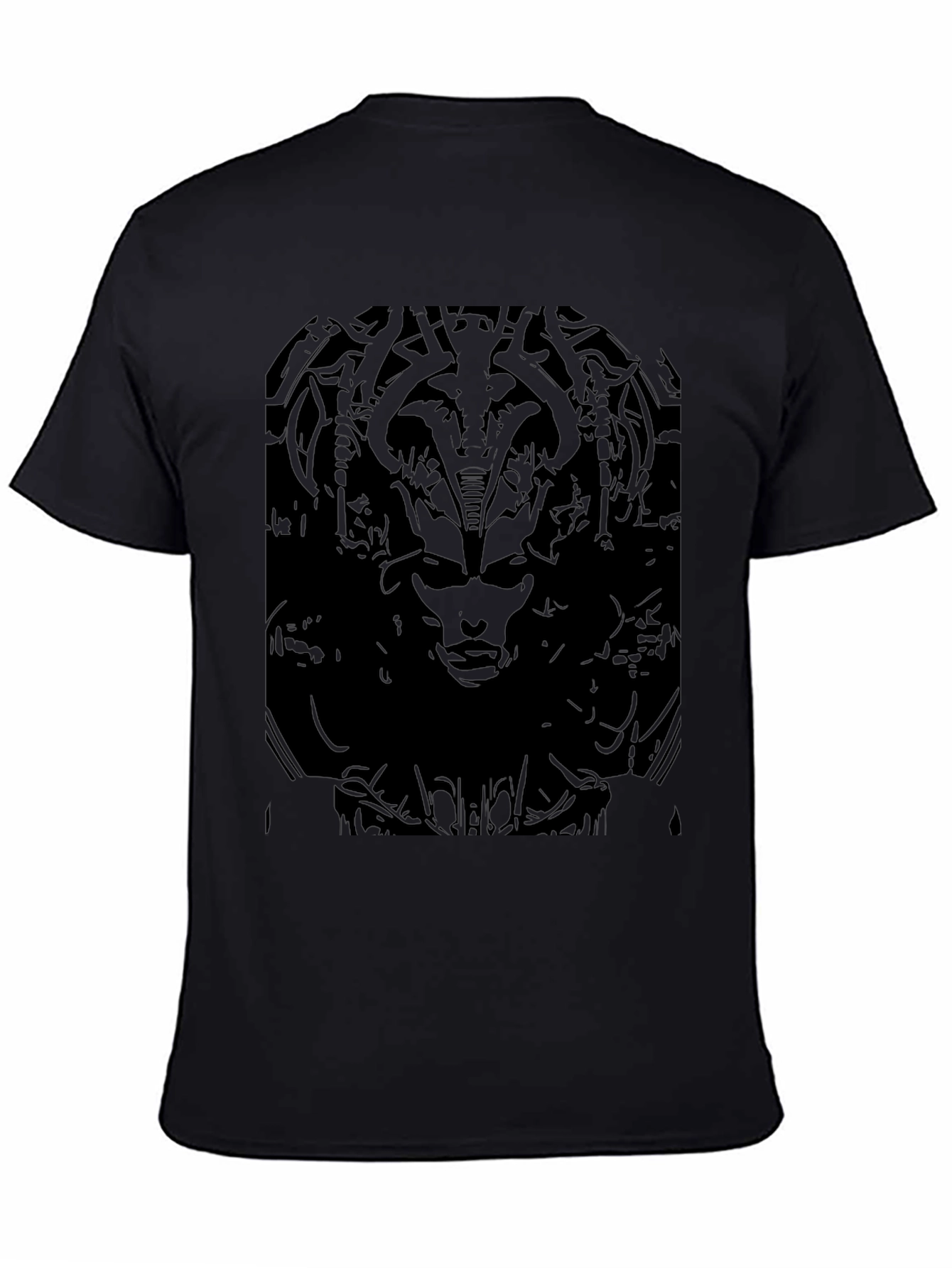 Dark Graphic Print T-Shirt