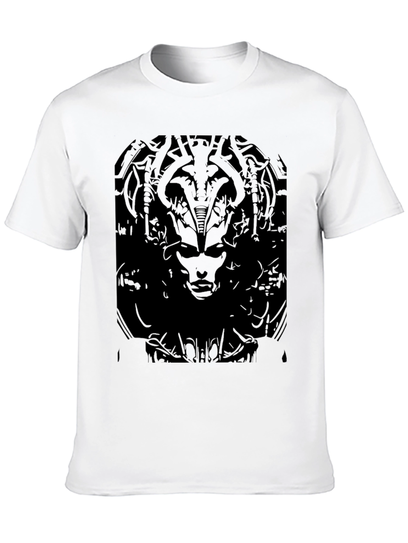 Dark Graphic Print T-Shirt