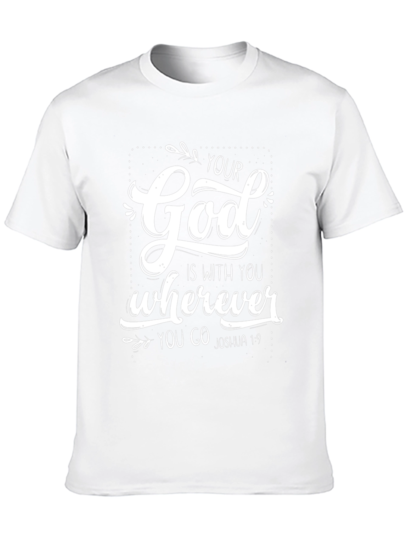 Inspirational Christian T-Shirt: God Is With You