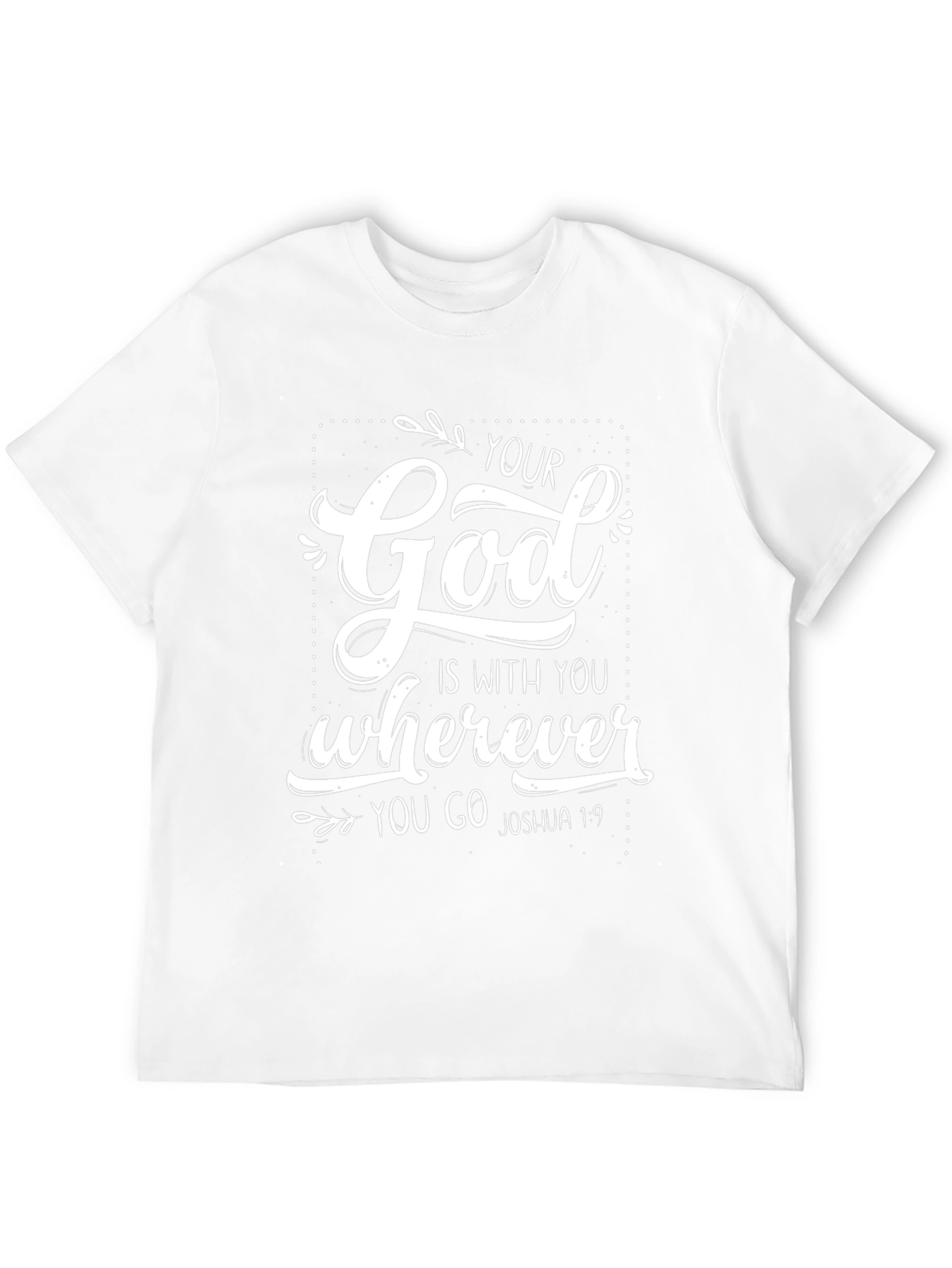 Inspirational Christian T-Shirt: God Is With You
