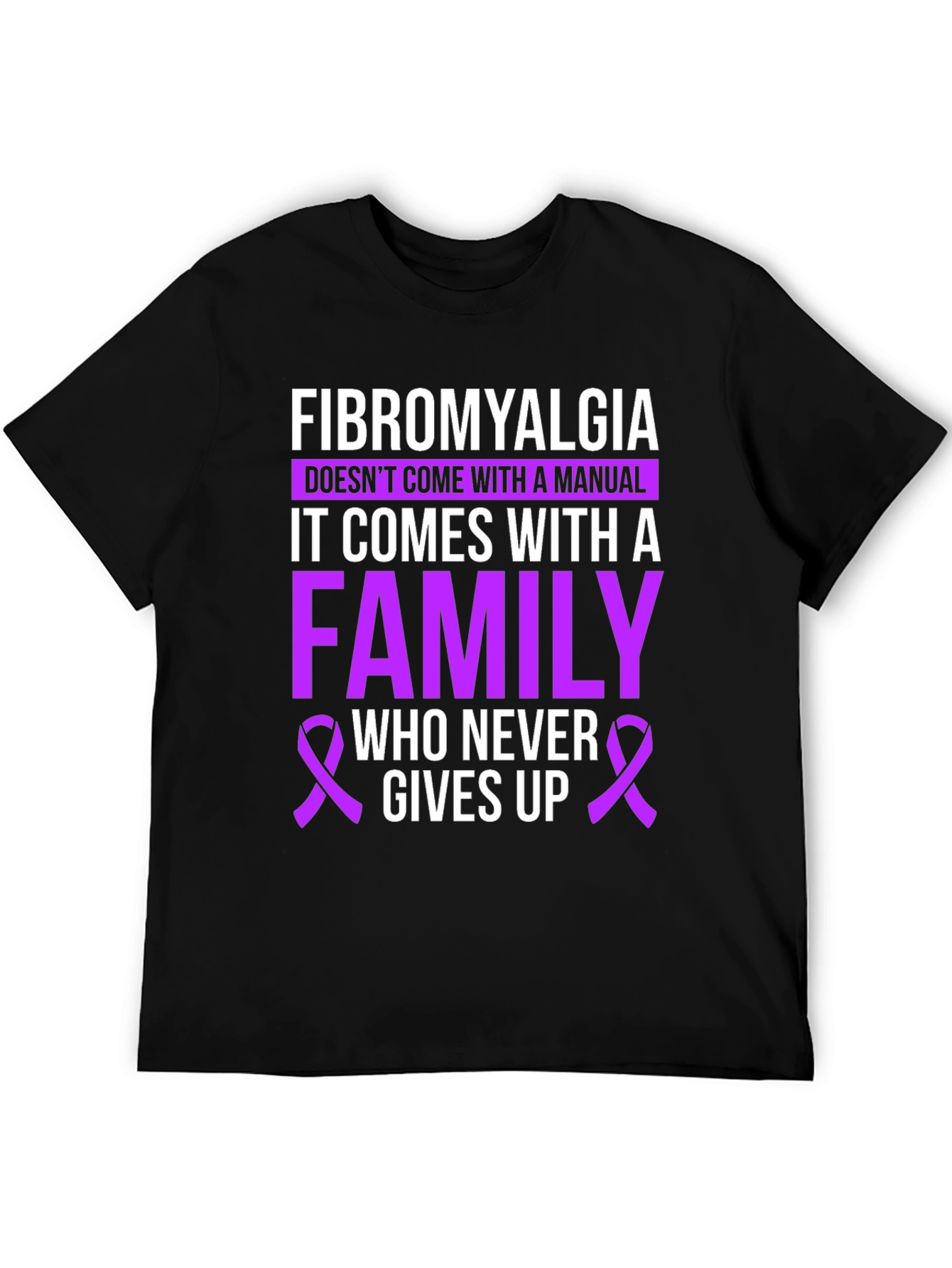 Fibromyalgia Awareness T-Shirt - Family Support